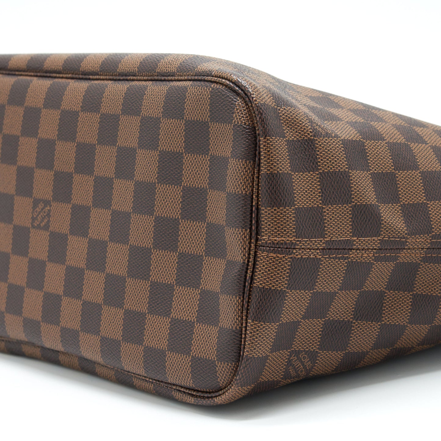 Louis Vuitton Neverfull MM Damier Ebene Canvas / Rose Ballerine