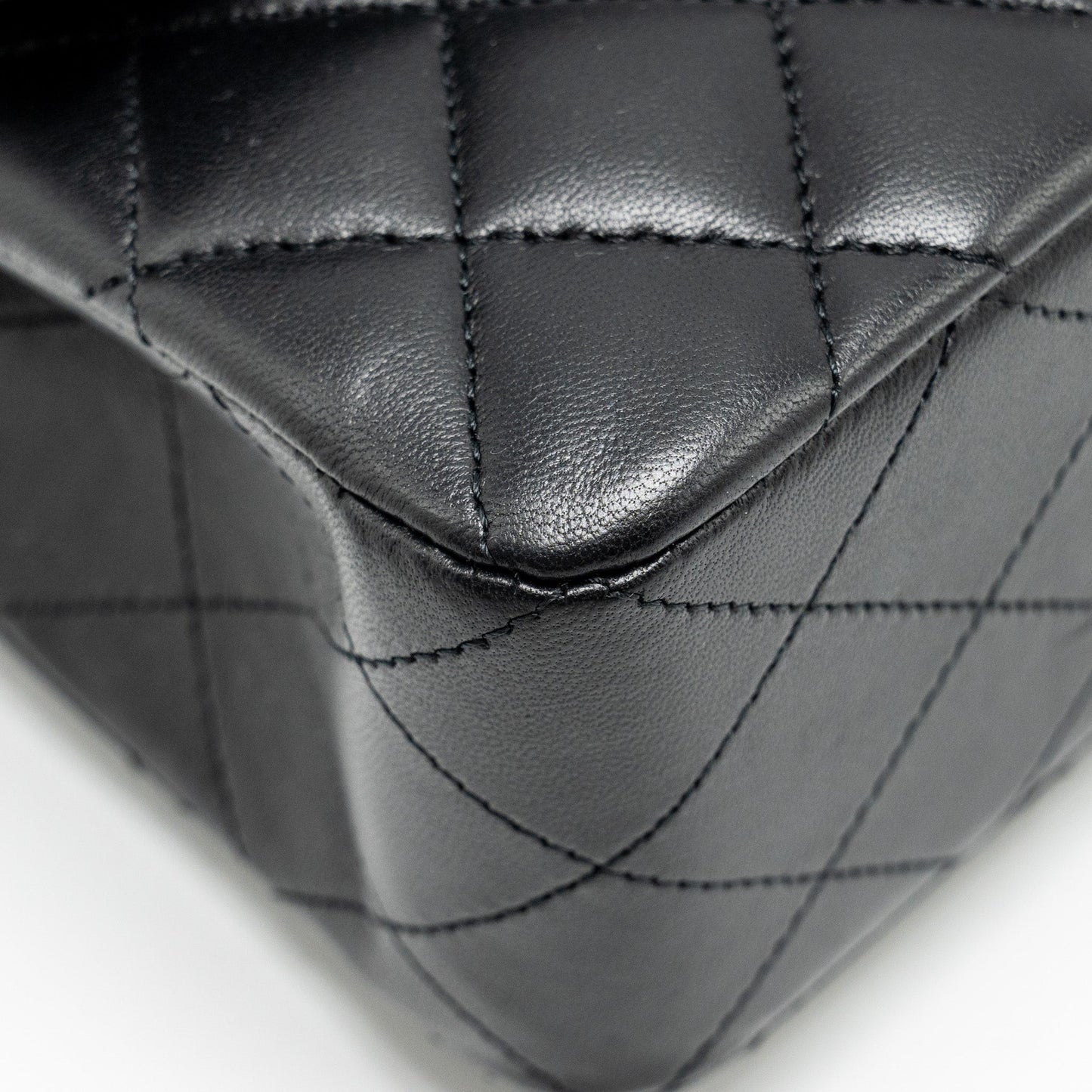 Chanel Small Classic Double Flap Bag lambskin black SHW (microchip)