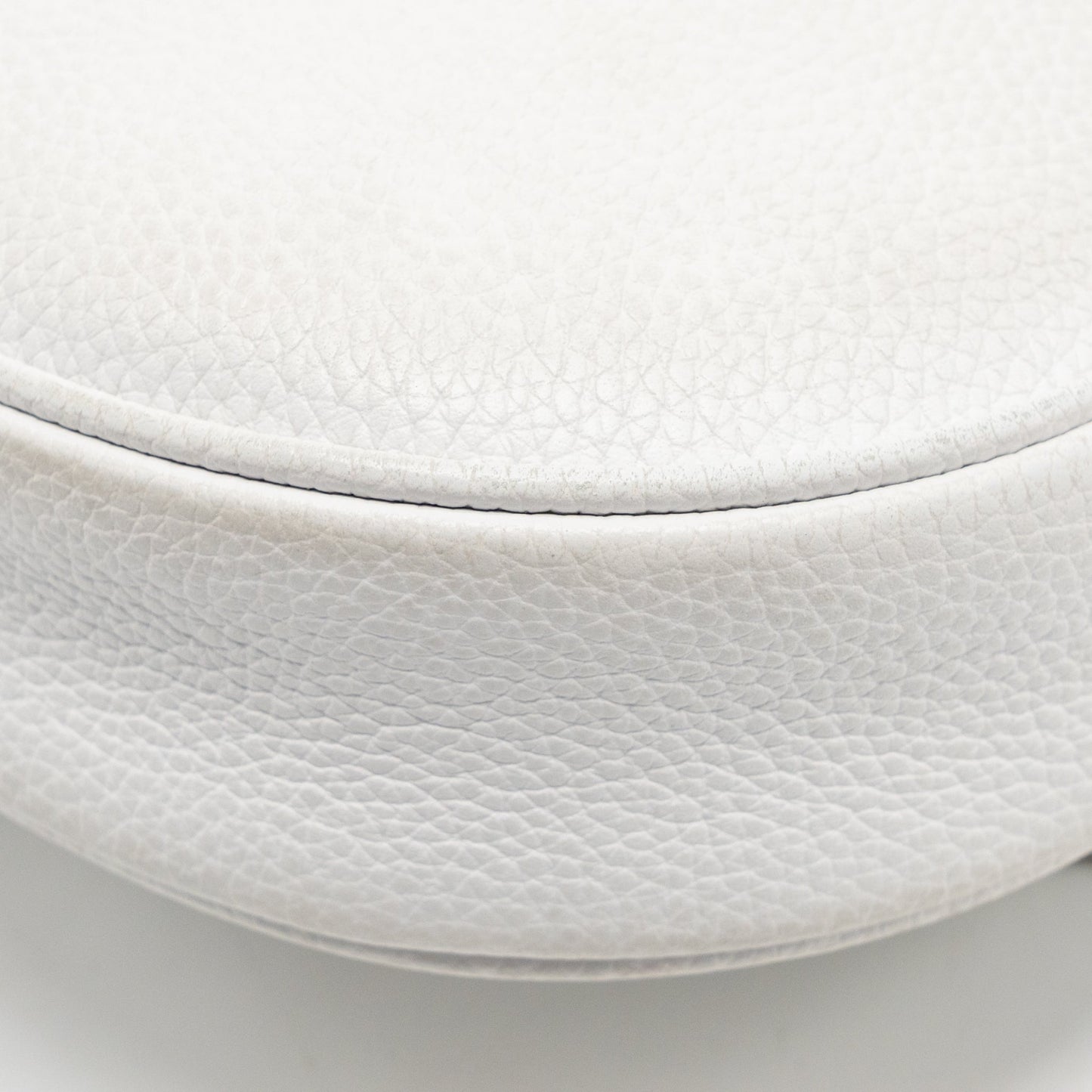 Dior Homme Saddle Belt Bag Calfskin White SHW