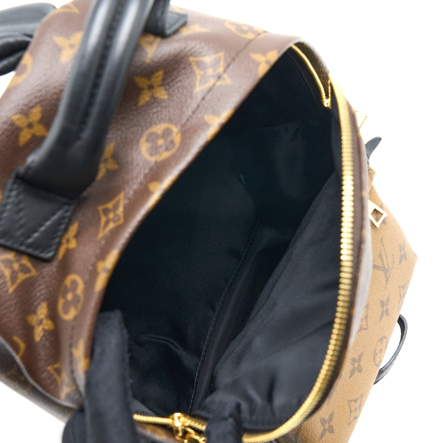 Louis Vuitton Palm Spring Backpack PM Monogram Reverse Canvas GHW