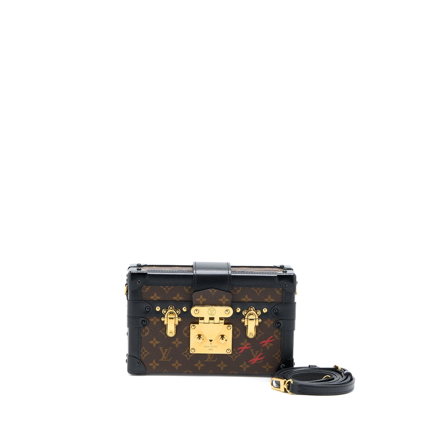 Louis Vuitton Petite Malle Monogram Canvas / Leather GHW