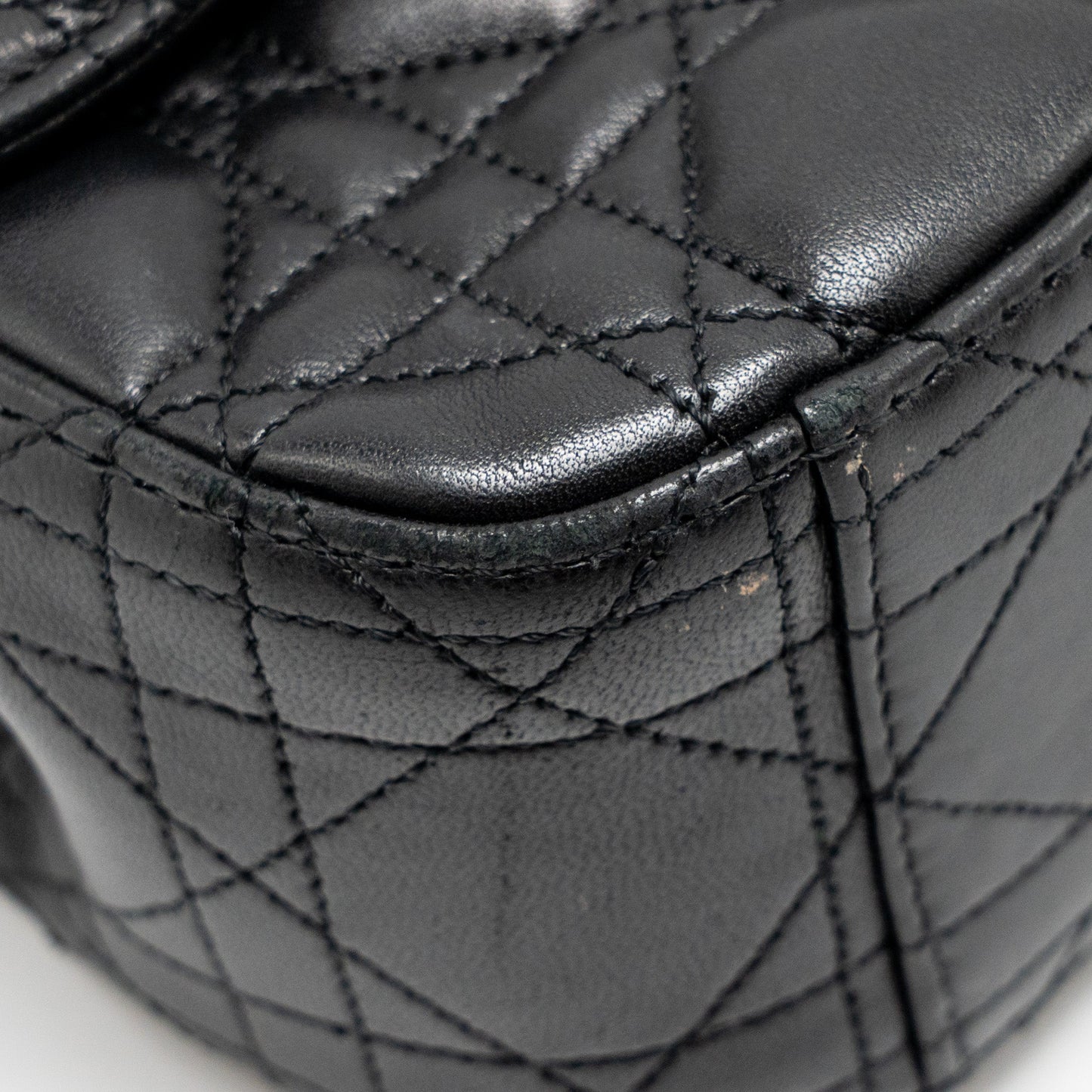 Dior Miss Dior Flap Bag Lambskin Black LGHW