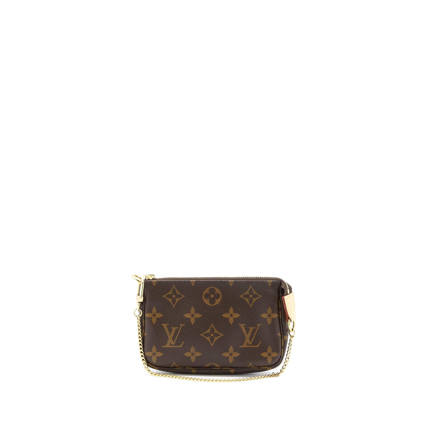 Louis Vuitton Mini Pochette Monogram Canvas GHW