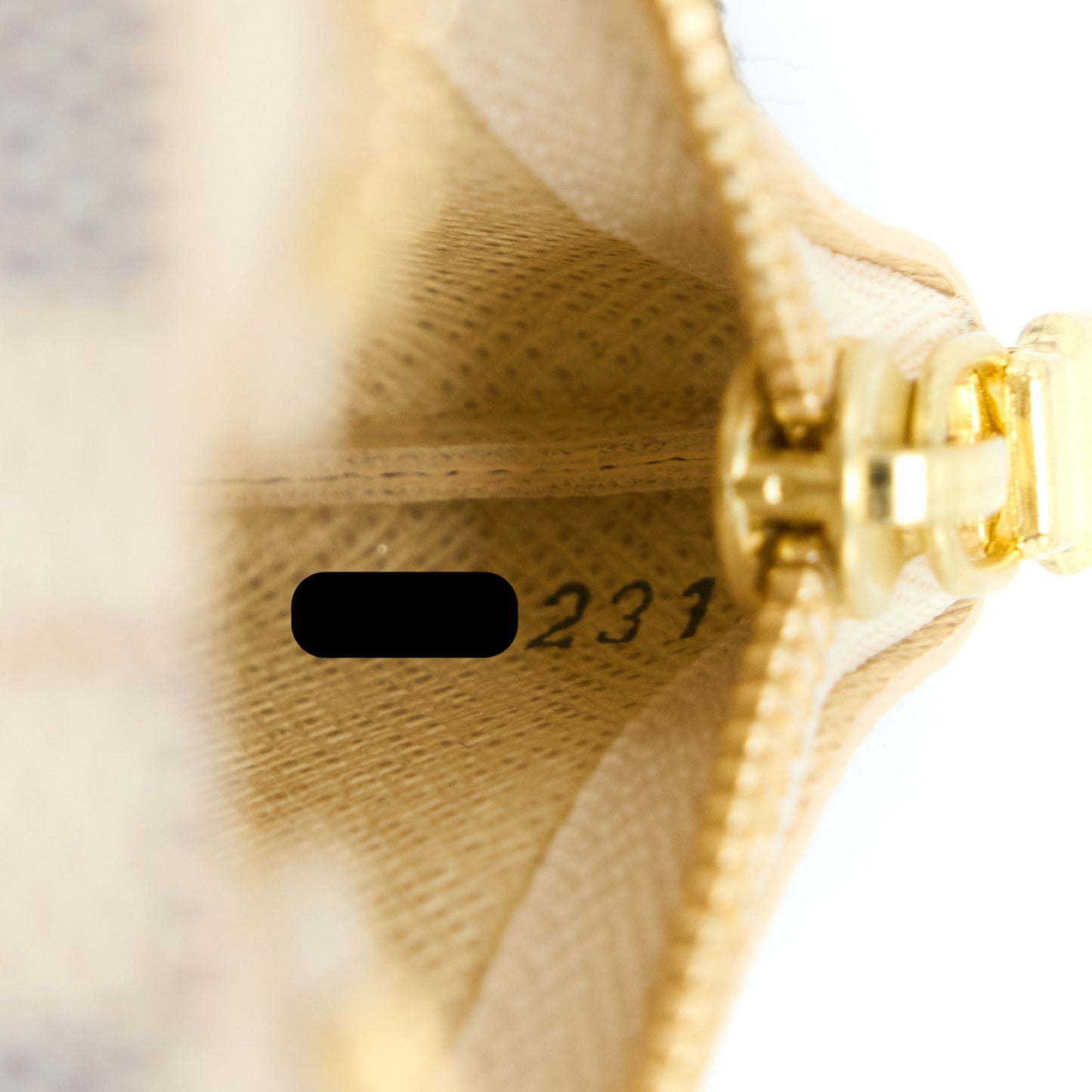 Louis Vuitton Key Pouch Damier Azur Canvas GHW