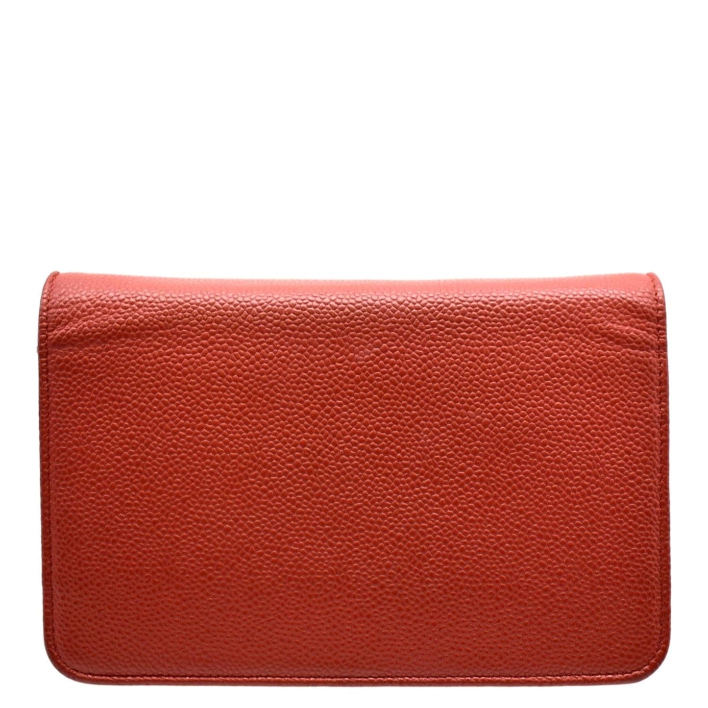 Luxury Chanel Timeless WOC Caviar Leather Wallet on Chain Shoulder Bag Red