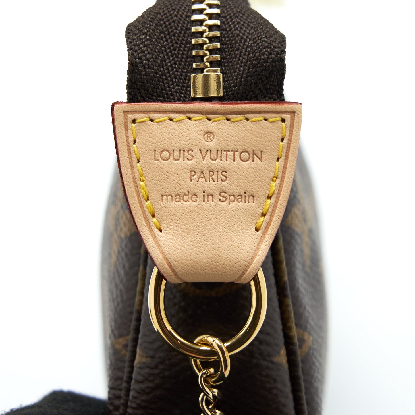 Louis Vuitton Mini Pochette Monogram Canvas Year 2020