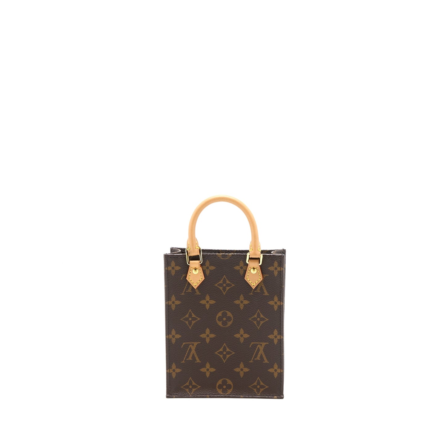 Louis Vuitton Petit Sac Plat Monogram Canvas GHW