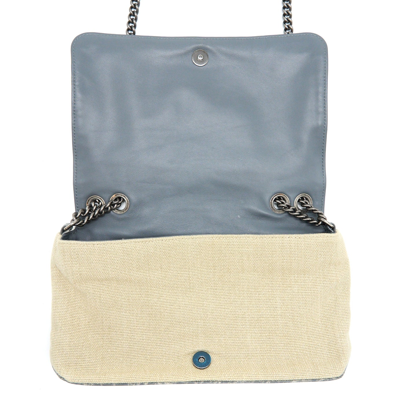 Chanel Graffiti Bag Fabric Multicolour Ruthenium SHW