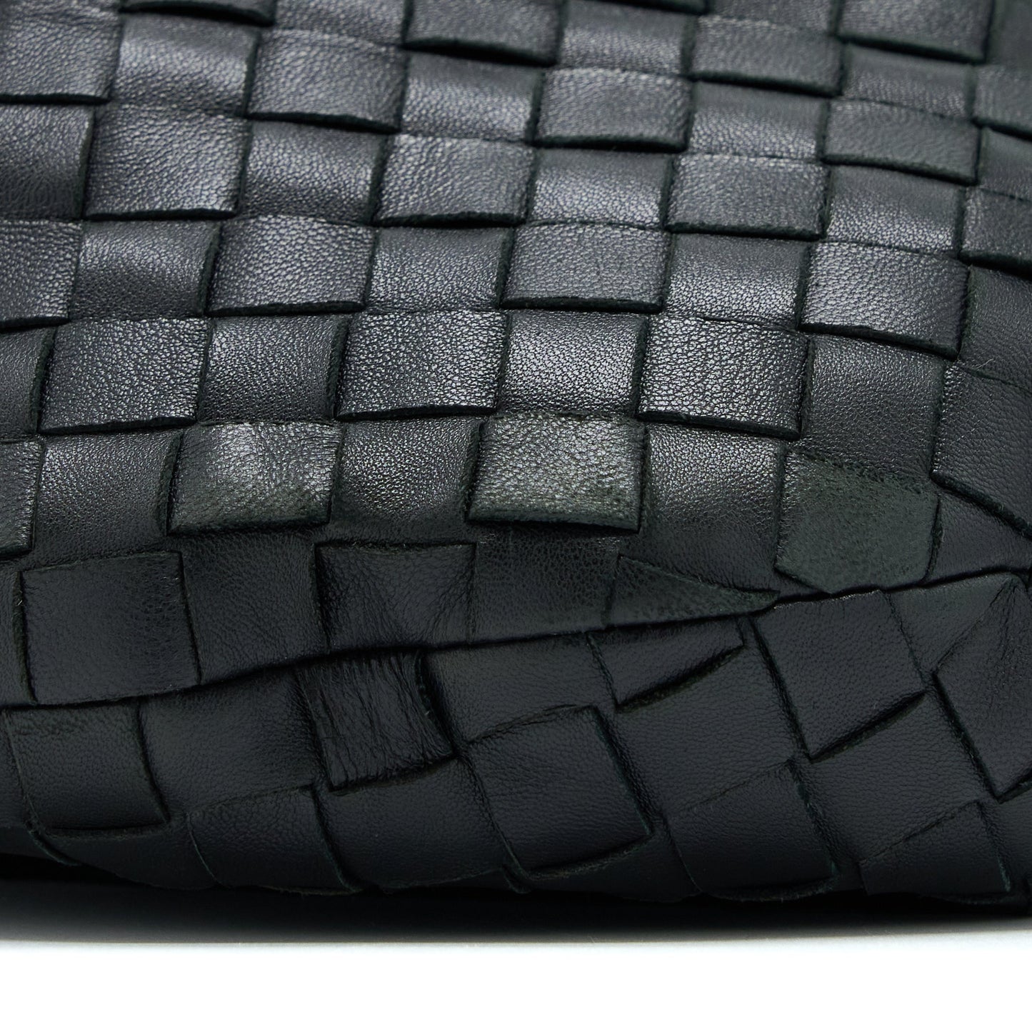 Bottega Veneta Jodie Lambskin Black SHW