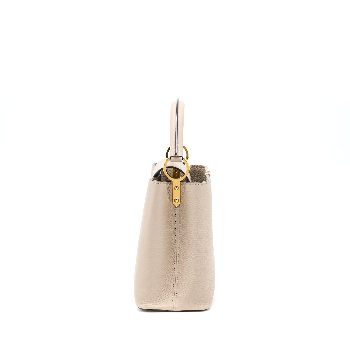 Louis Vuitton Capucine MM Taurillon Galet GHW