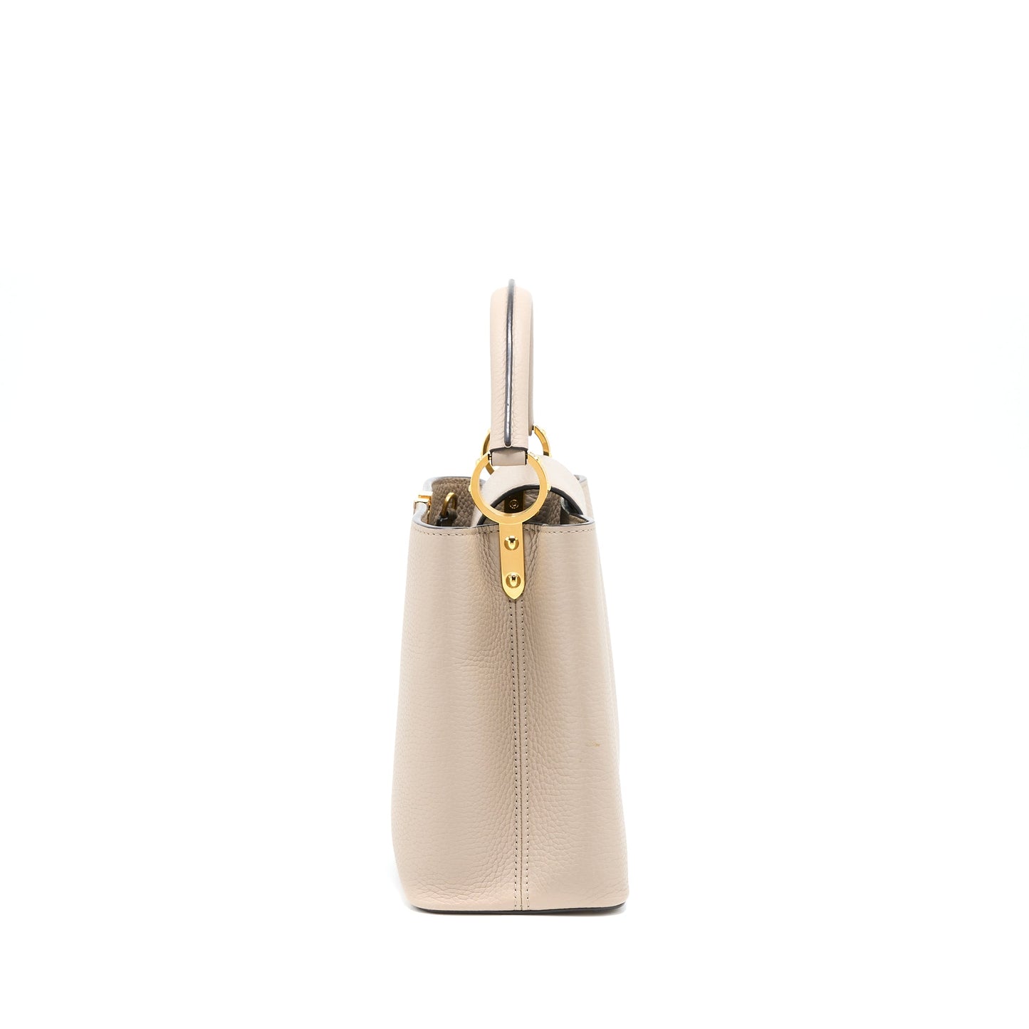 Louis Vuitton Capucine MM Taurillon Galet GHW