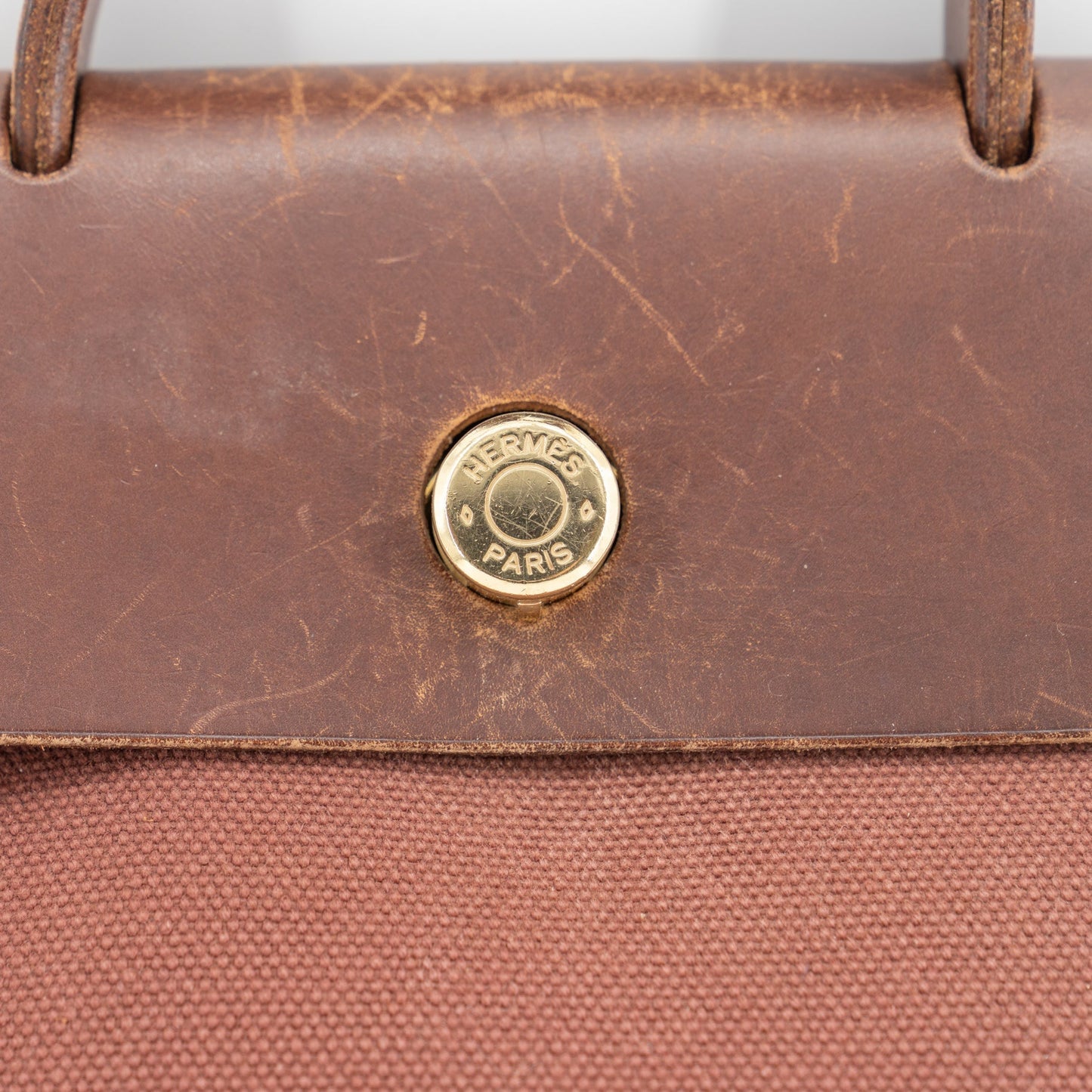 Luxury Hermes herbag ado pm 2way backpack