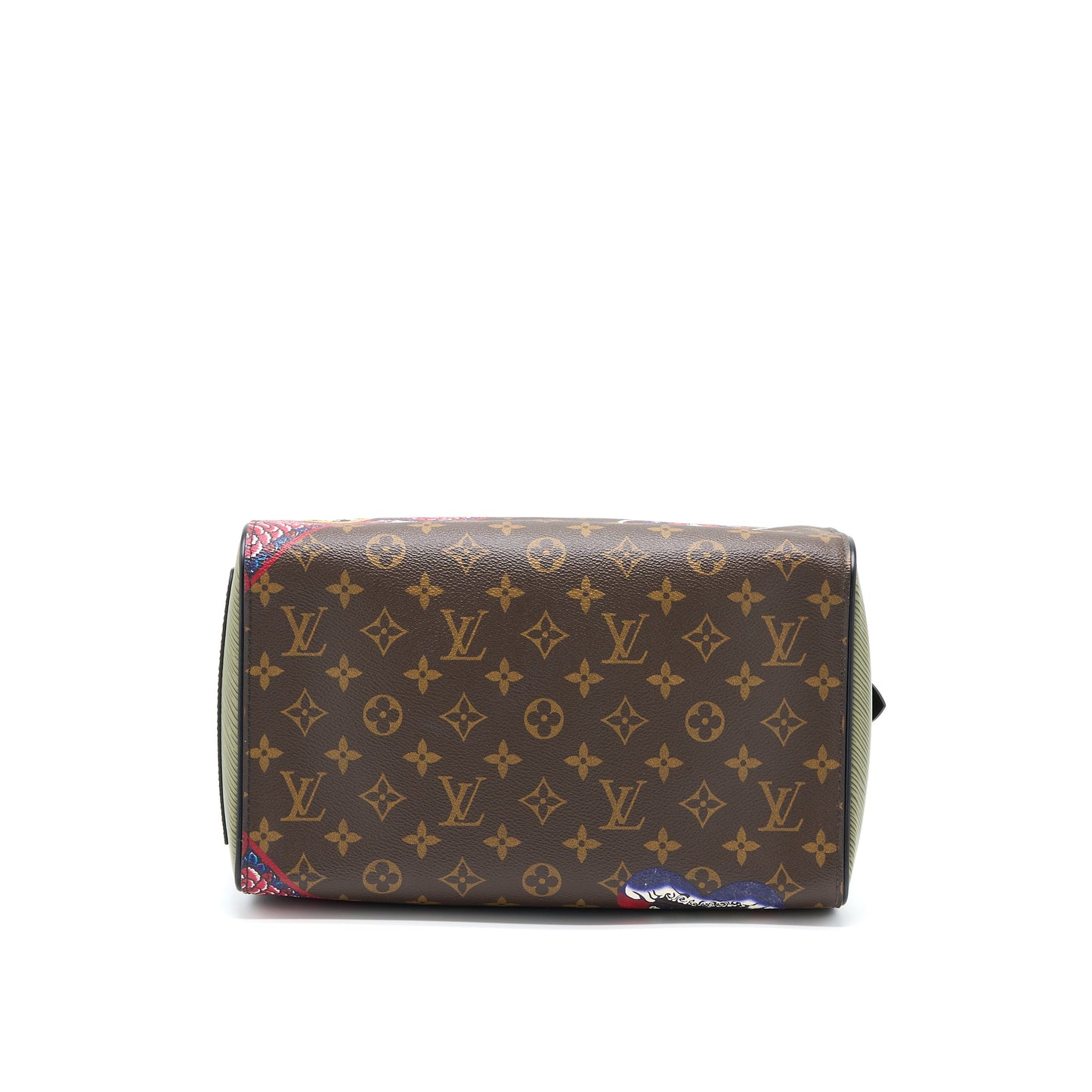 Louis Vuitton Speedy 30 Kabuki-Themed Cruise Monogram Canvas/Epi GHW