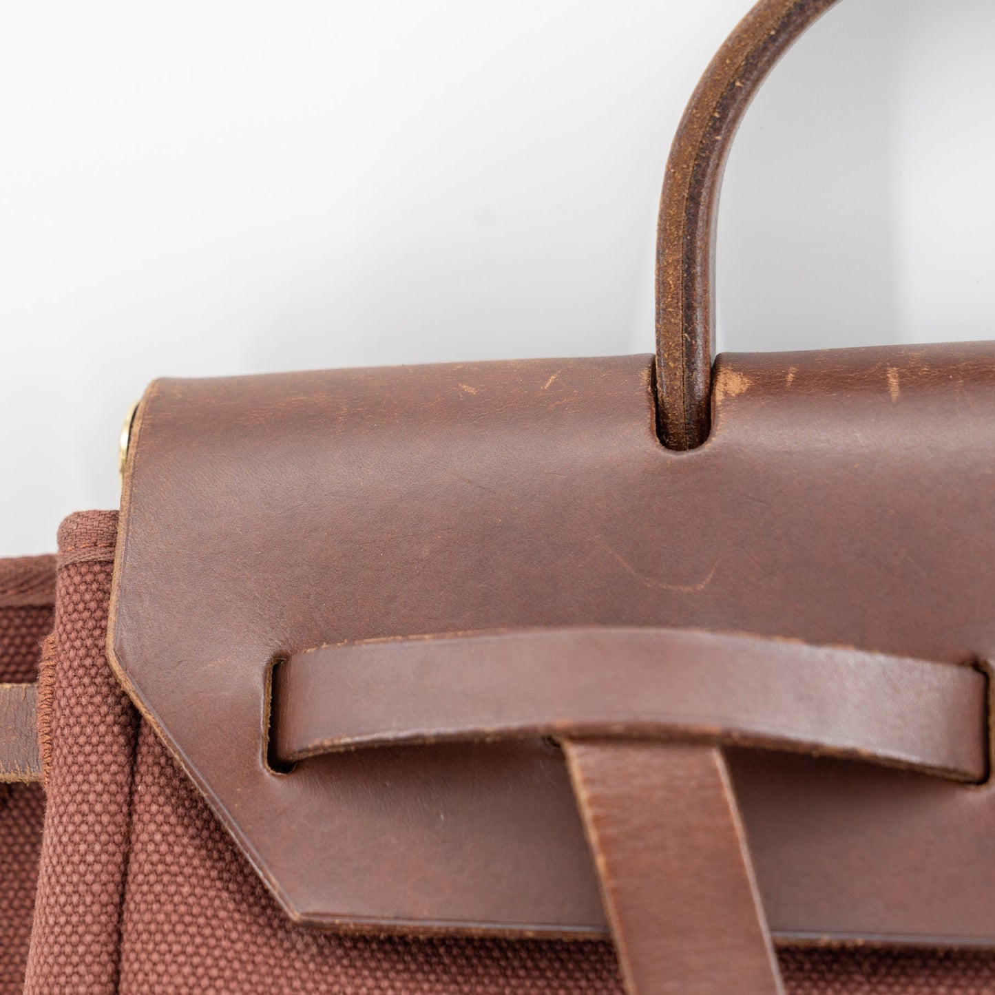 Luxury Hermes herbag ado pm 2way backpack
