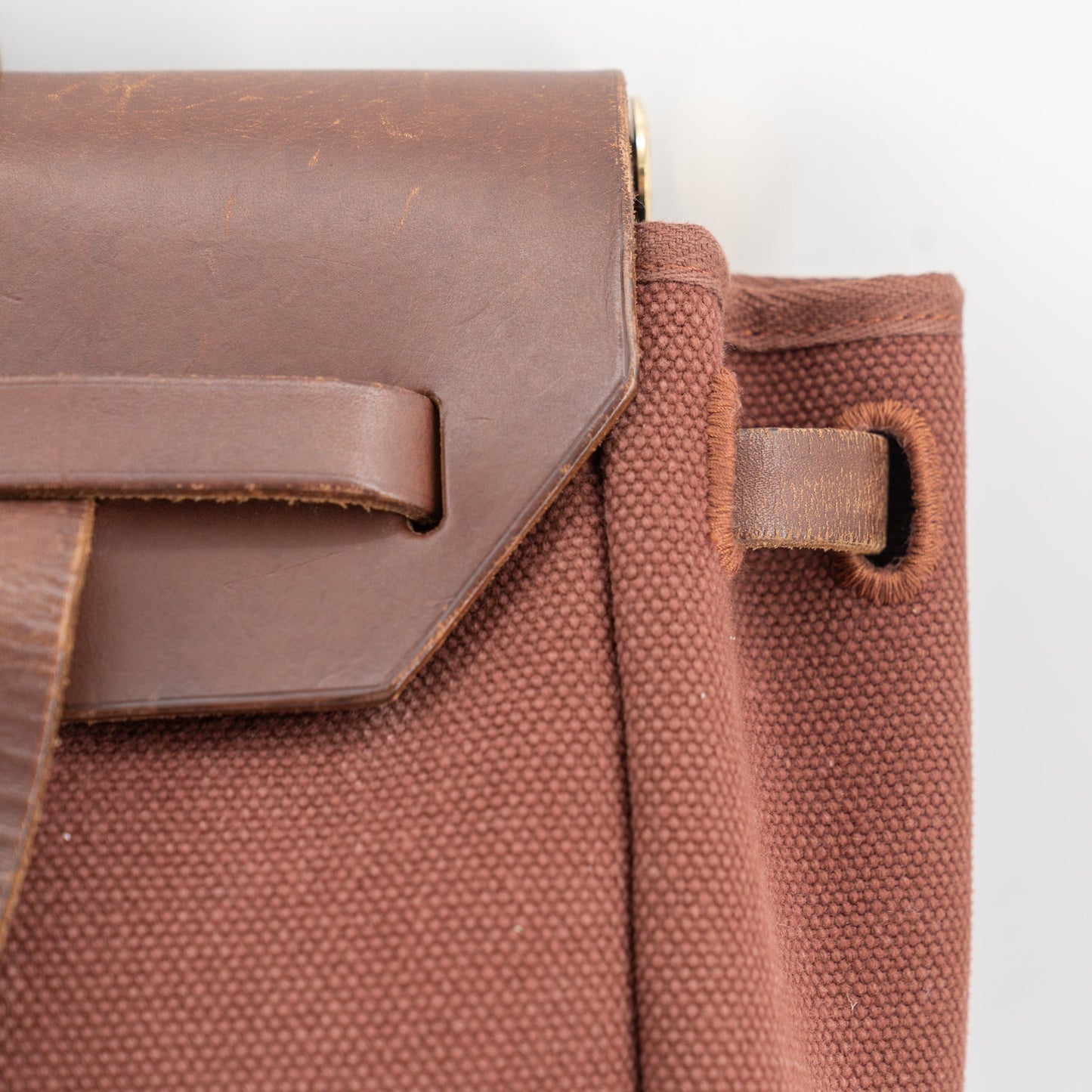 Luxury Hermes herbag ado pm 2way backpack