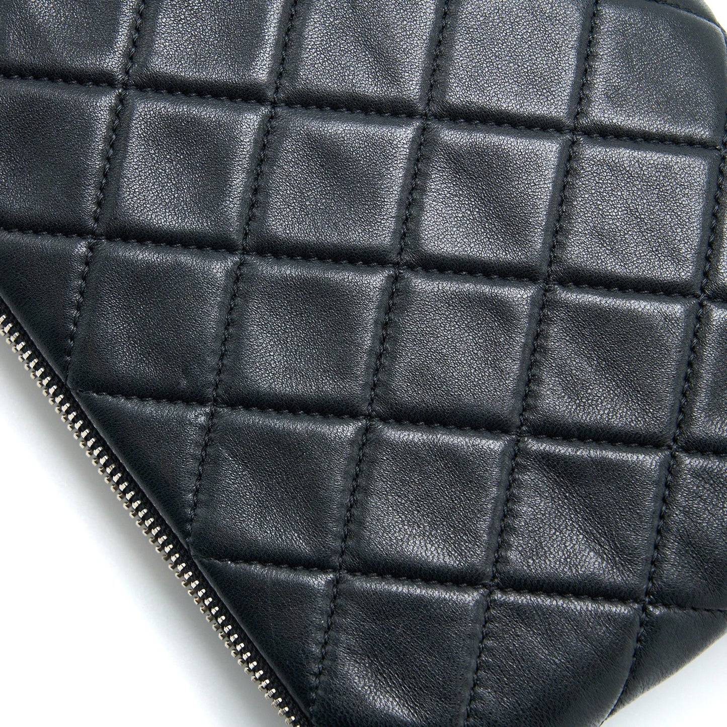 Chanel 12A Evening Bag Lambskin Black/Gold SHW