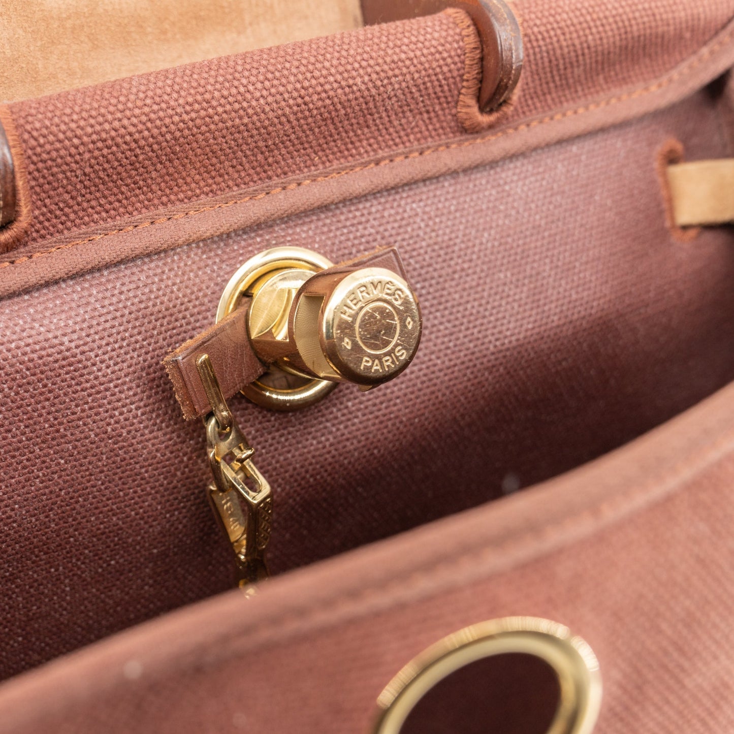 Luxury Hermes herbag ado pm 2way backpack