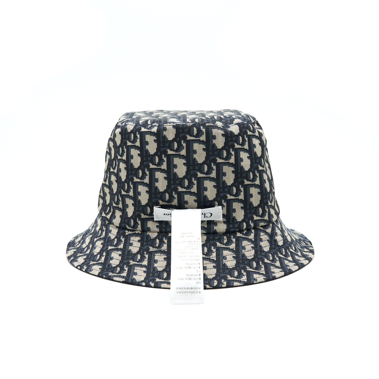 CHRISTIAN Luxury Dior BUCKET HAT NAVY SIZE58