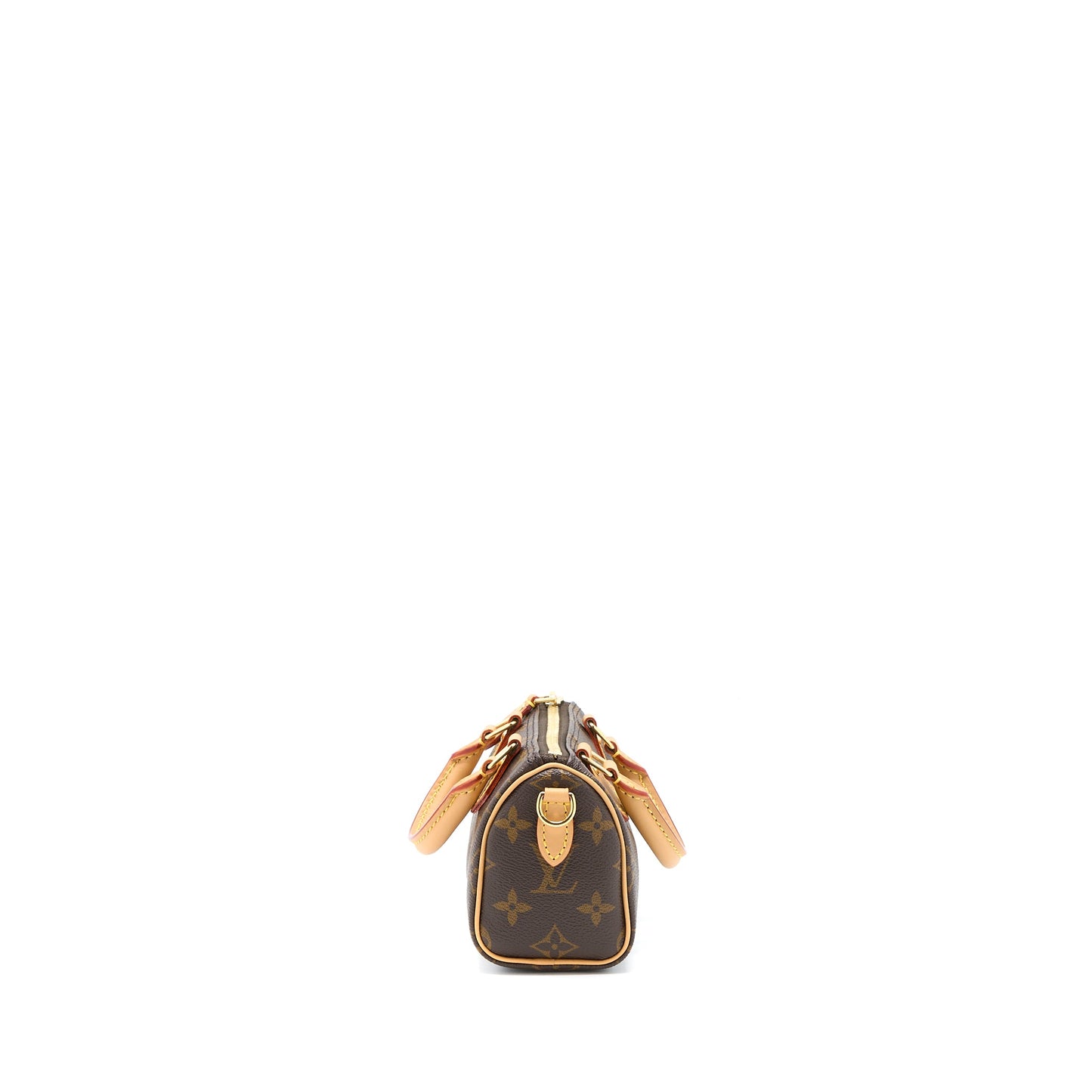 Louis Vuitton Nano Speedy New Version Monogram Canvas GHW