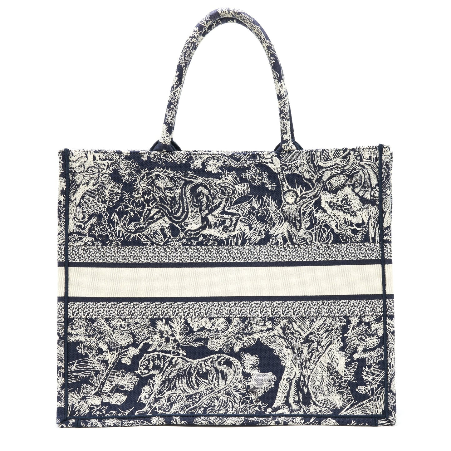 Luxury Dior book tote large limited edition