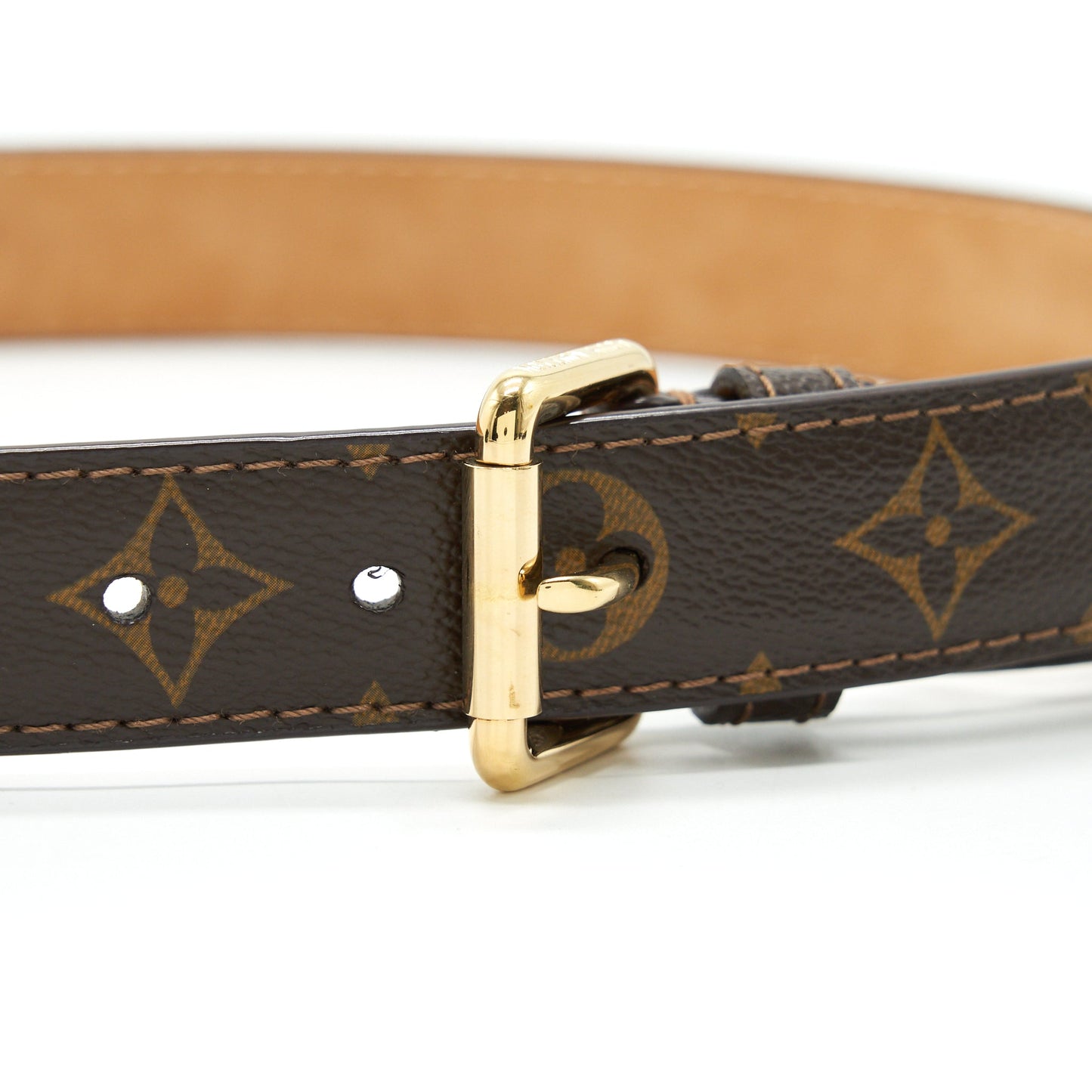 LOUIS VUITTON SIZE 90 DAMIER EBENE BELT