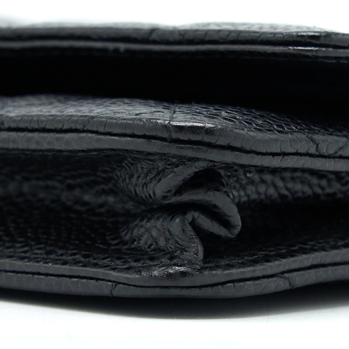 Chanel Classic Wallet on Chain Caviar Black SHW