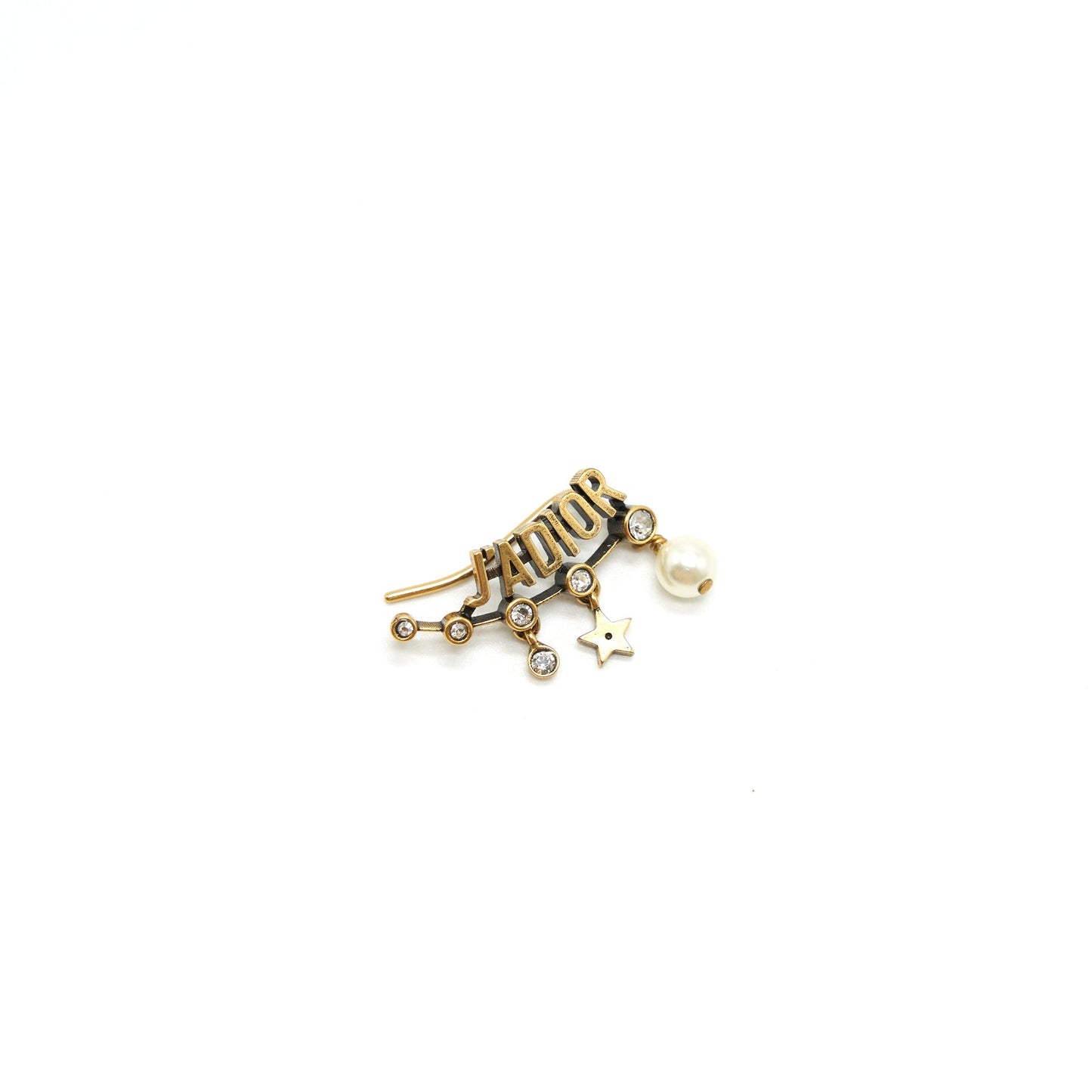 CHRISTIAN Luxury Dior J'ALuxury Dior WITH PEARL EARRINGS