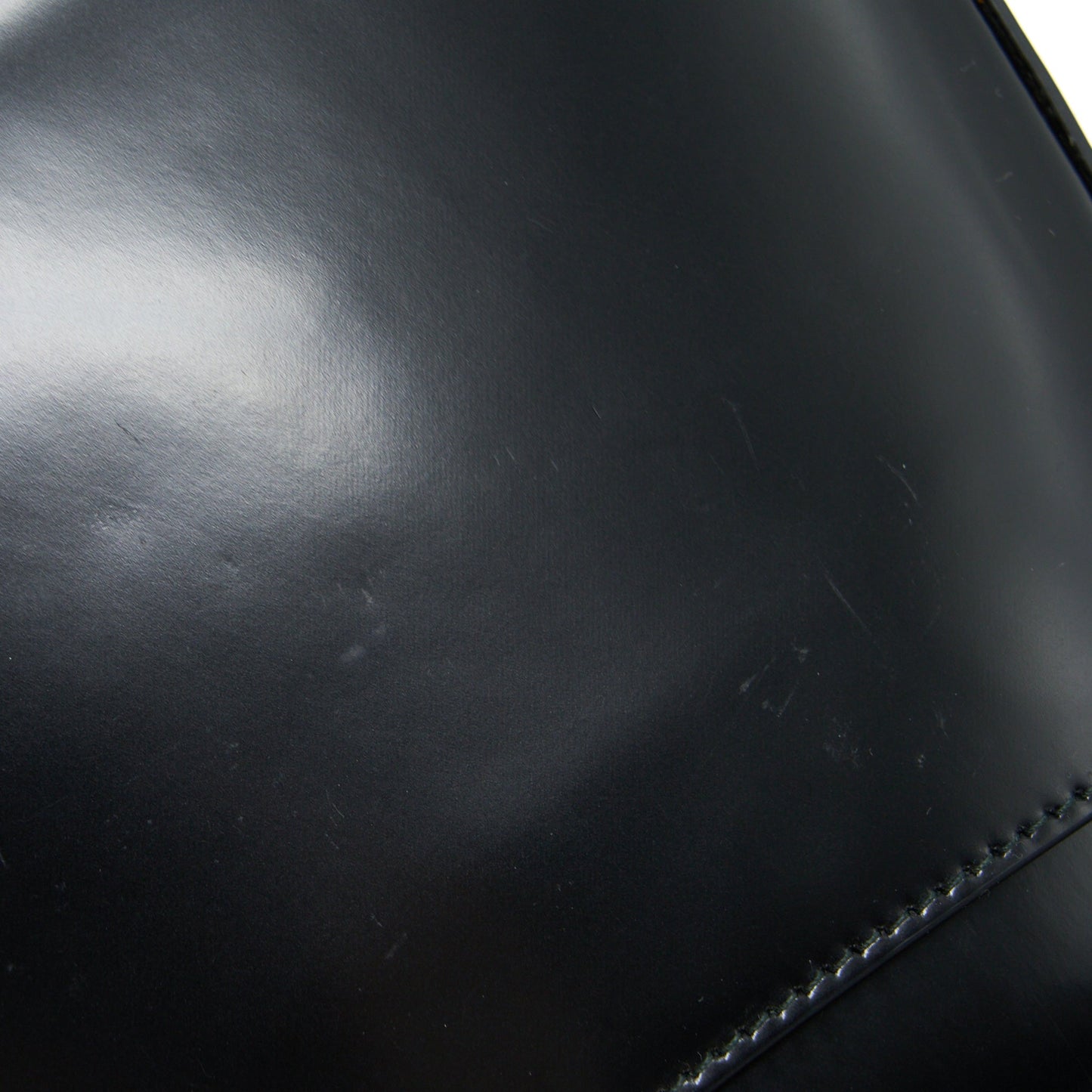 Prada Cleo Shoulder Bag Brushed Leather Black SHW