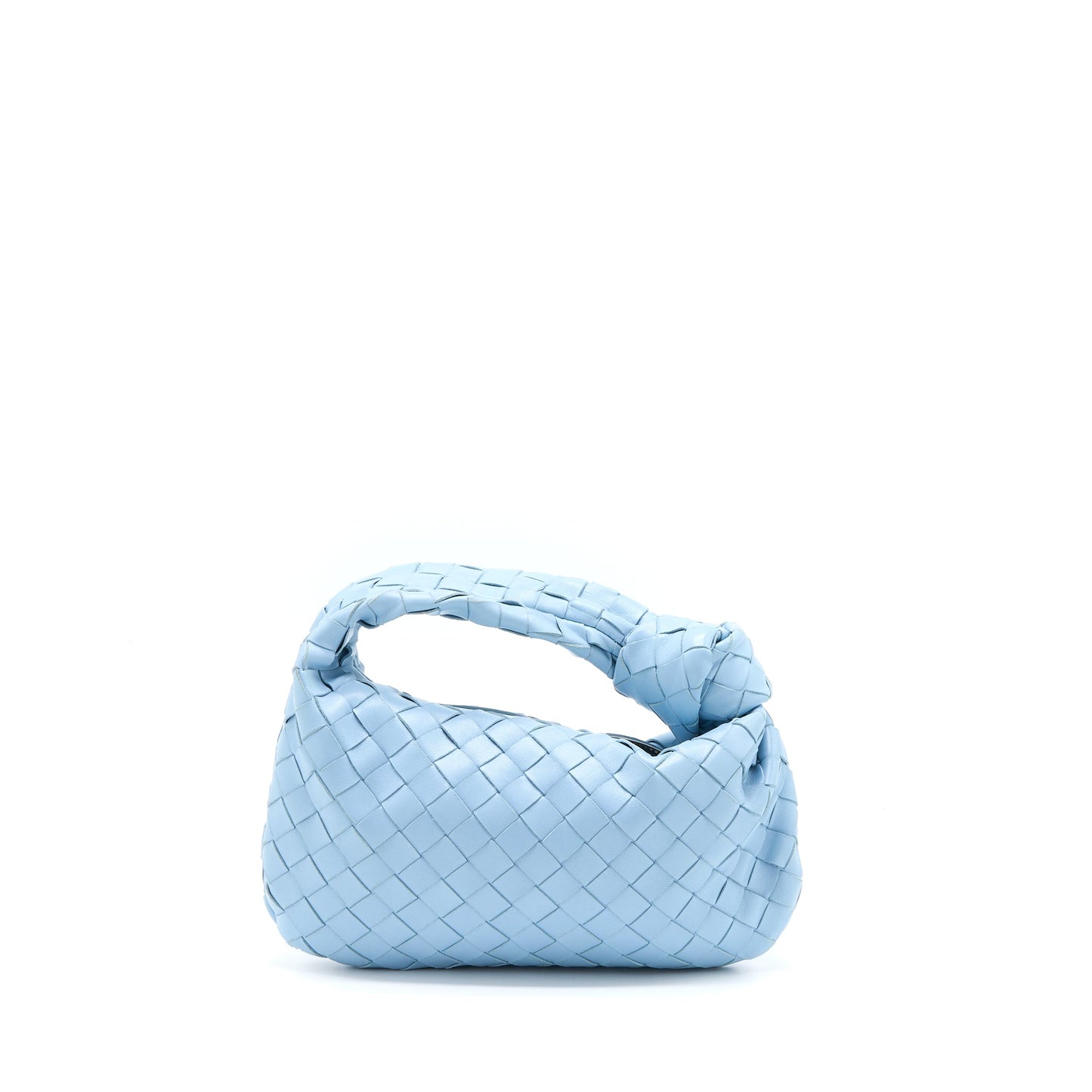 Bottega Veneta Mini Jodie Bag Light Blue SHW