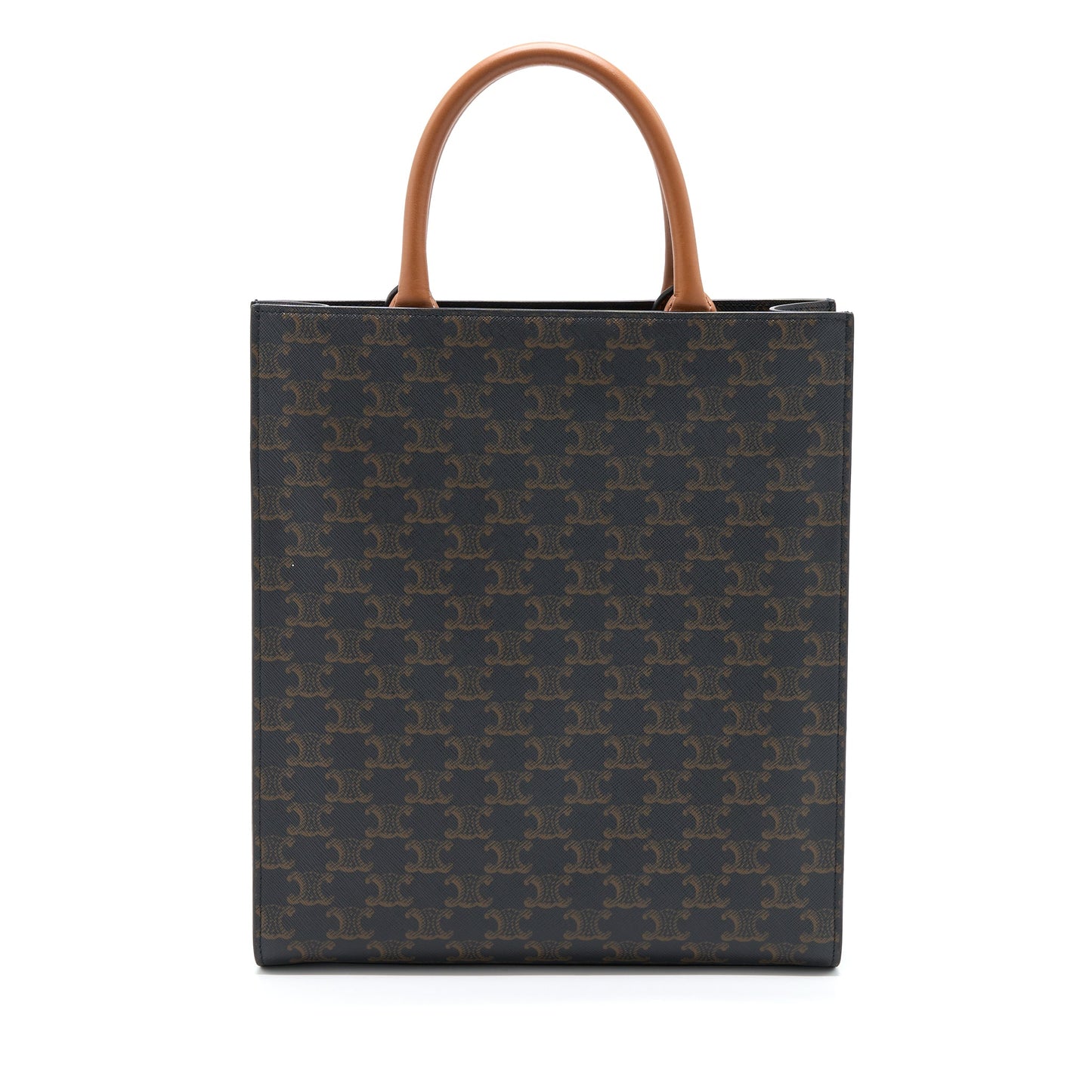 Celine Vertical Cabas Triomphe Canvas GHW