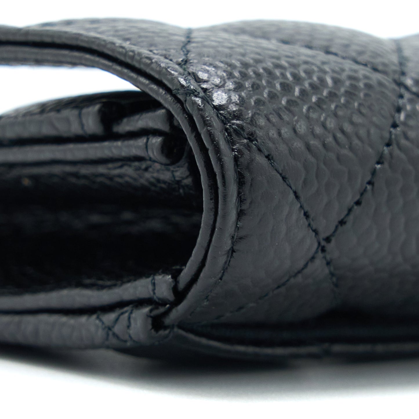 Chanel Classic Flap Cardholder Caviar Black GHW