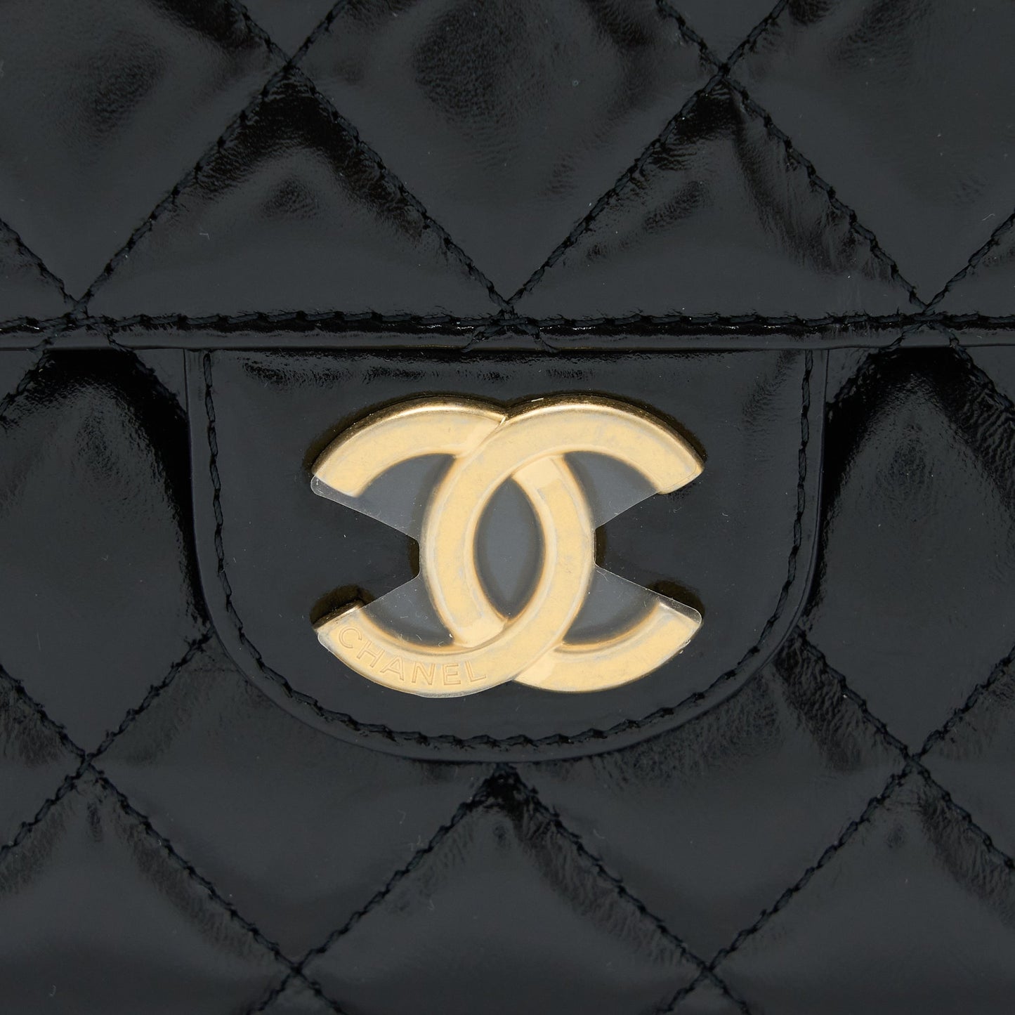 Chanel 23C Hobo Bag Shiny Calfskin Black Brushed GHW (Microchip)