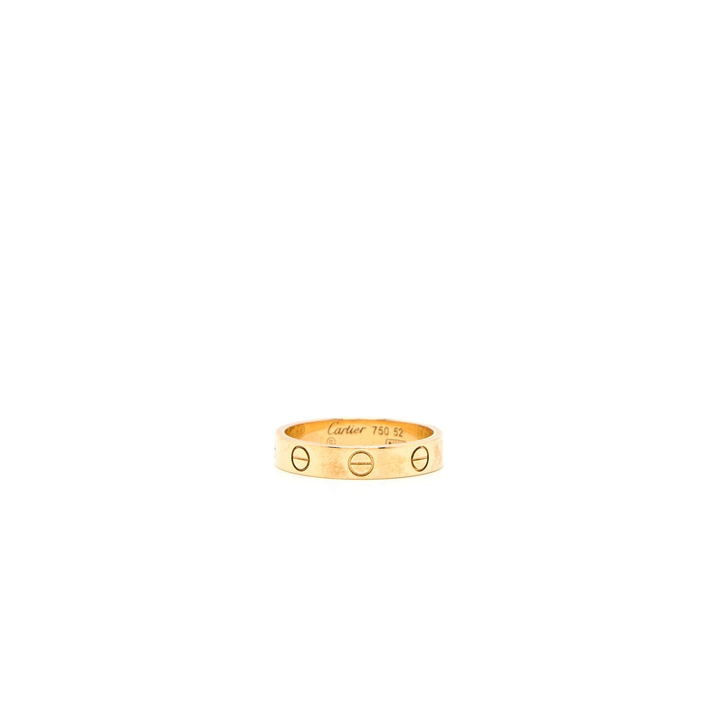 Cartier Size 52 Love Wedding Band Rose Gold