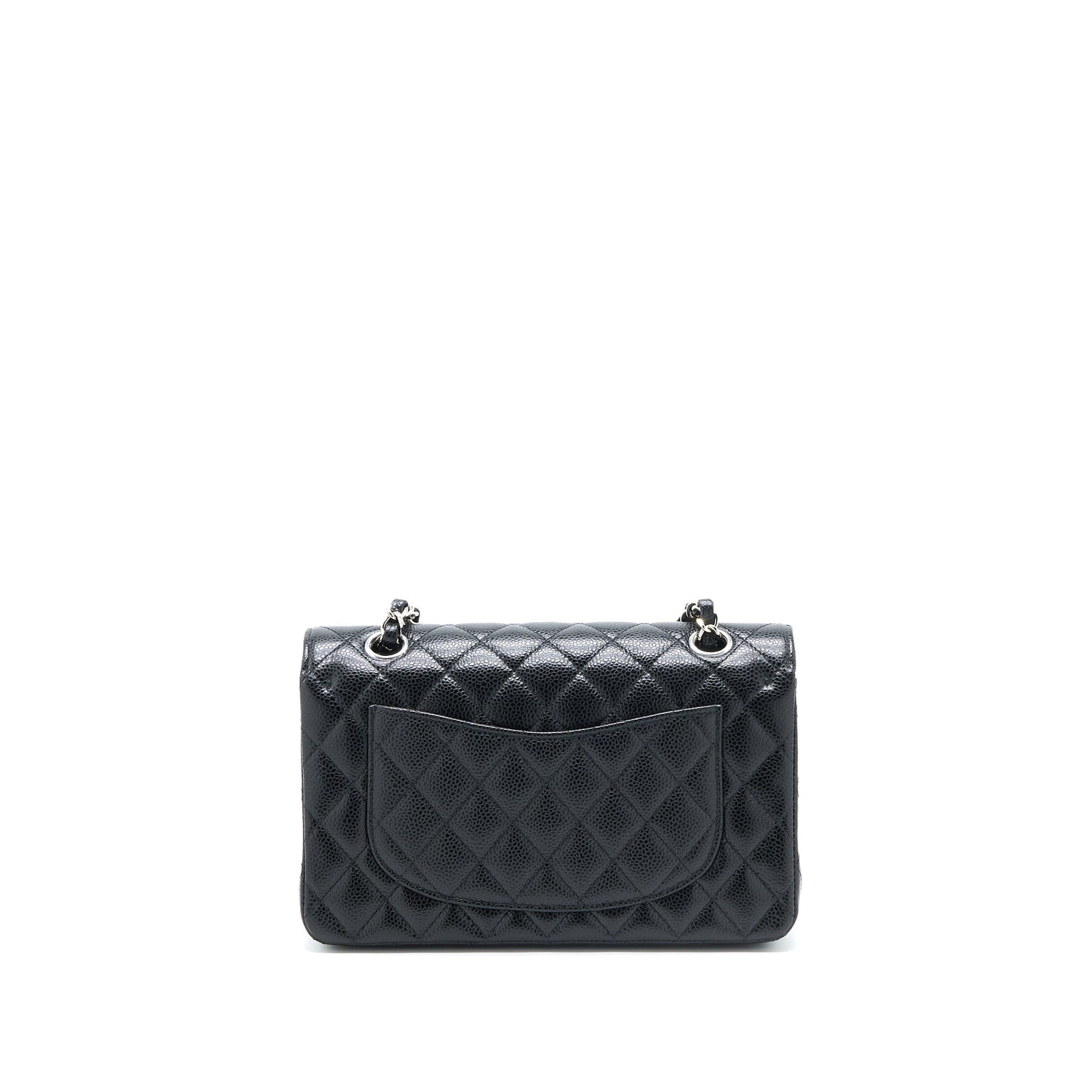 Chanel Small Classic Flap Bag Caviar Black SHW