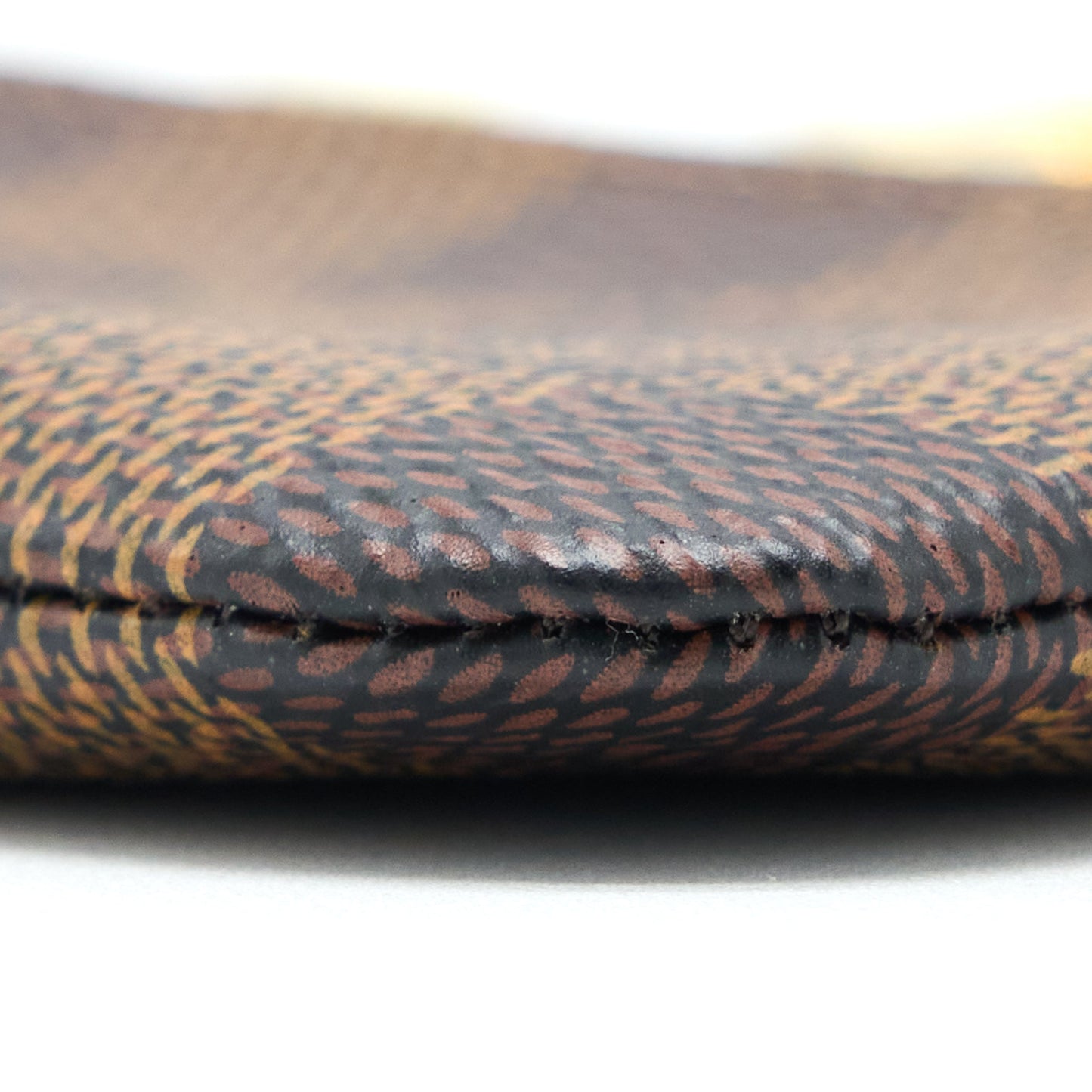 Louis Vuitton Key Pouch Damier Ebene Canvas Brown GHW