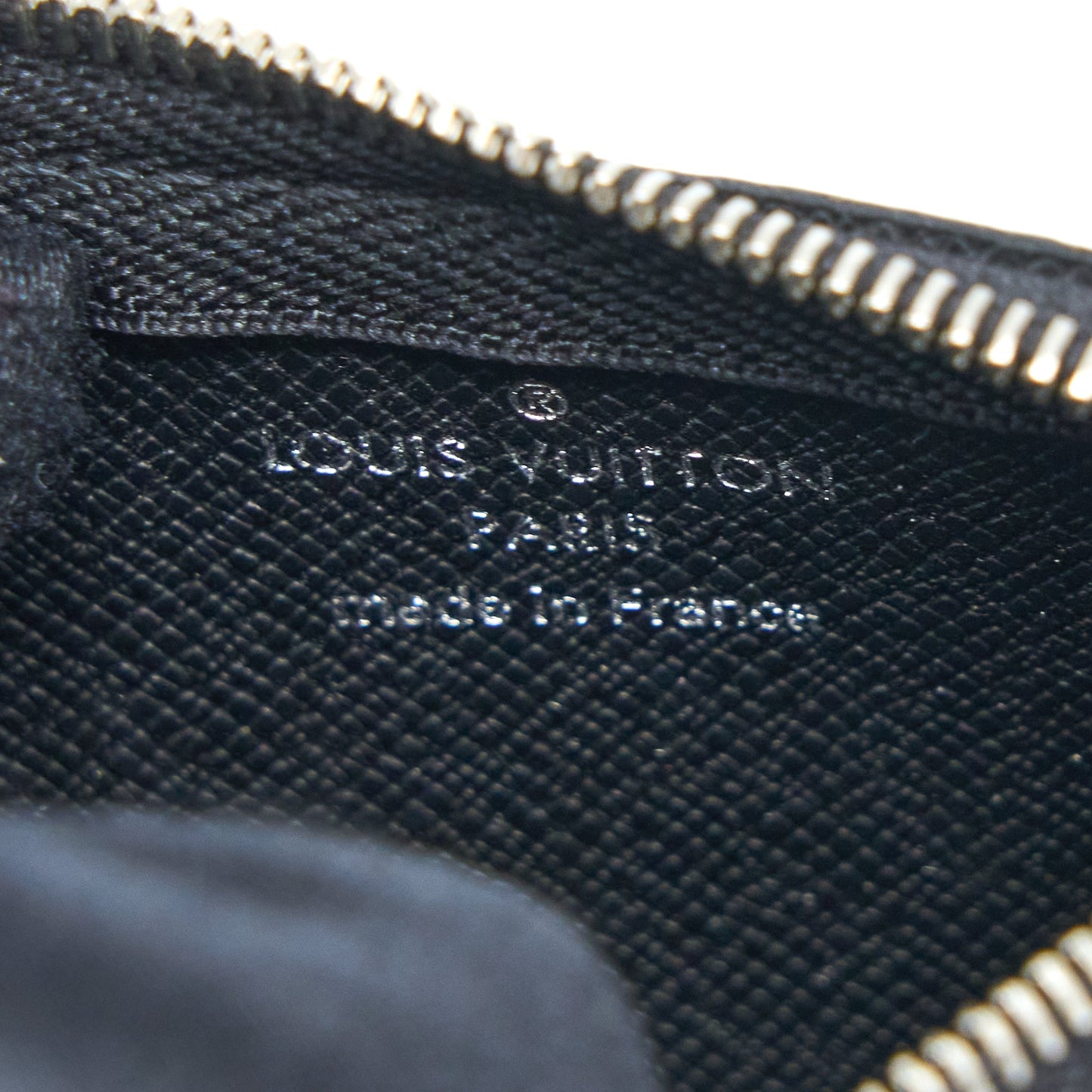 Louis Vuitton Key Pouch Damier Azur Canvas SHW