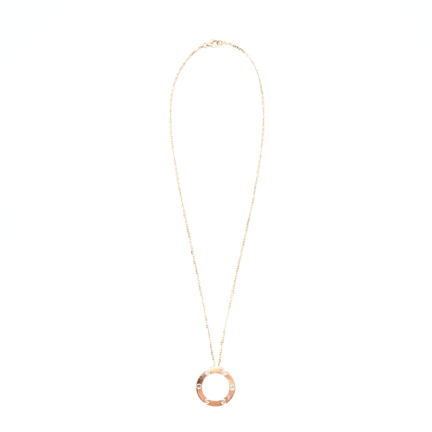 Cartier Love Necklace Rose gold