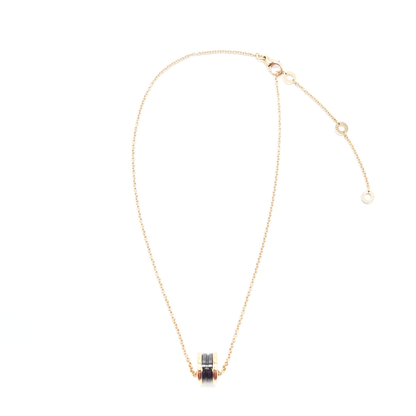 Bvlgari B zero Necklace Rosegold ceramic