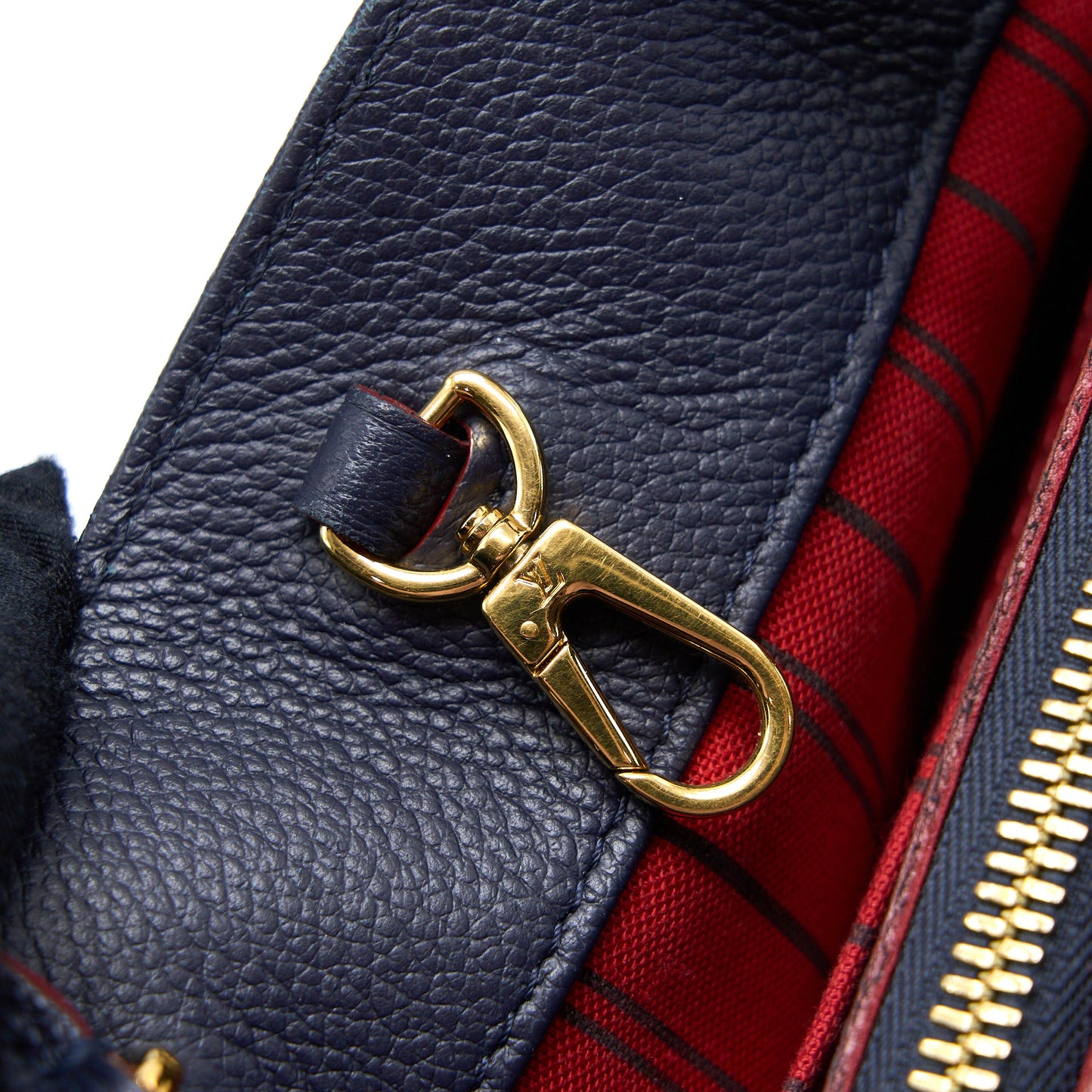 Louis Vuitton Montaigne BB Monogram Empreinte Navy GHW