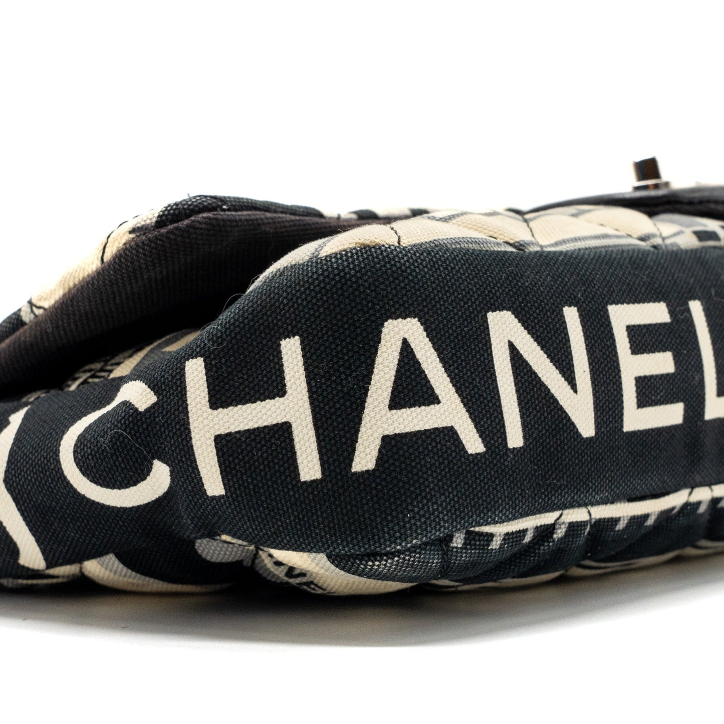 Chanel Central Station / Le Train Flap Bag Fabric Multicolour SHW