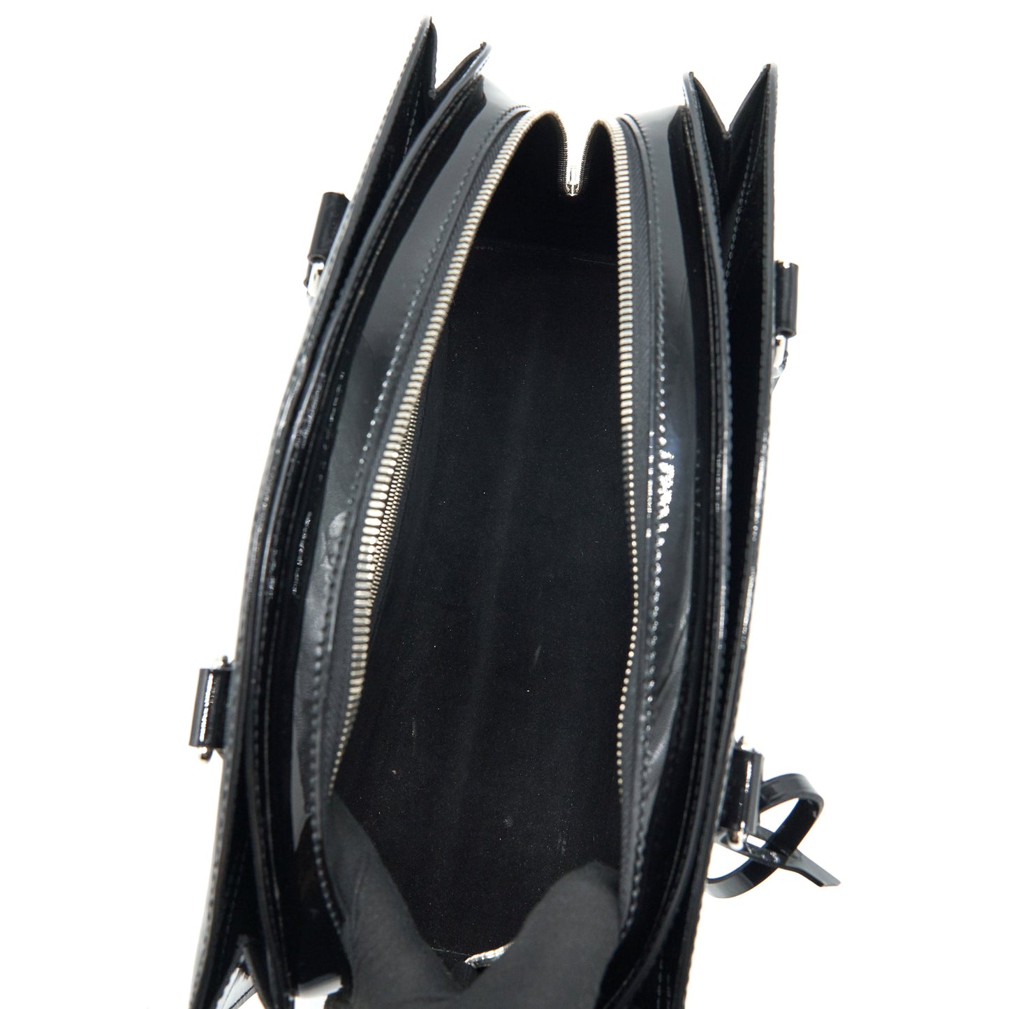 Louis Vuitton Bowling Bag EPI Patent Black