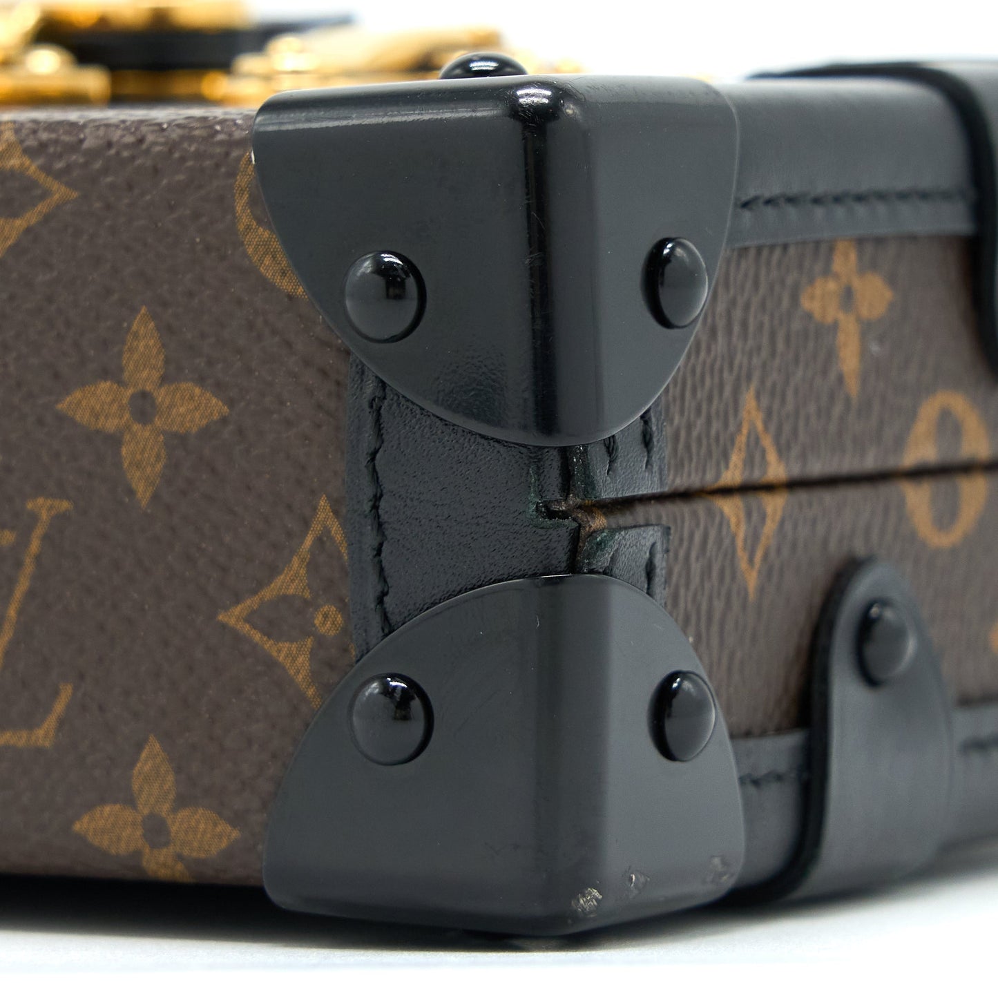 Louis Vuitton Petite Malle Monogram Canvas / Leather GHW