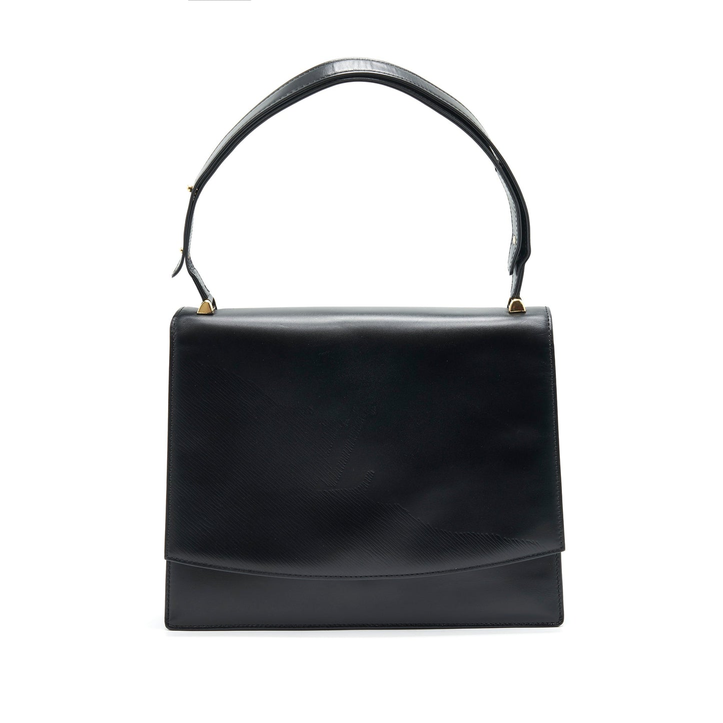 Louis Vuitton Delphes Vintage Opera Line Bag Limited Ed Black Leather Shoulder Bag