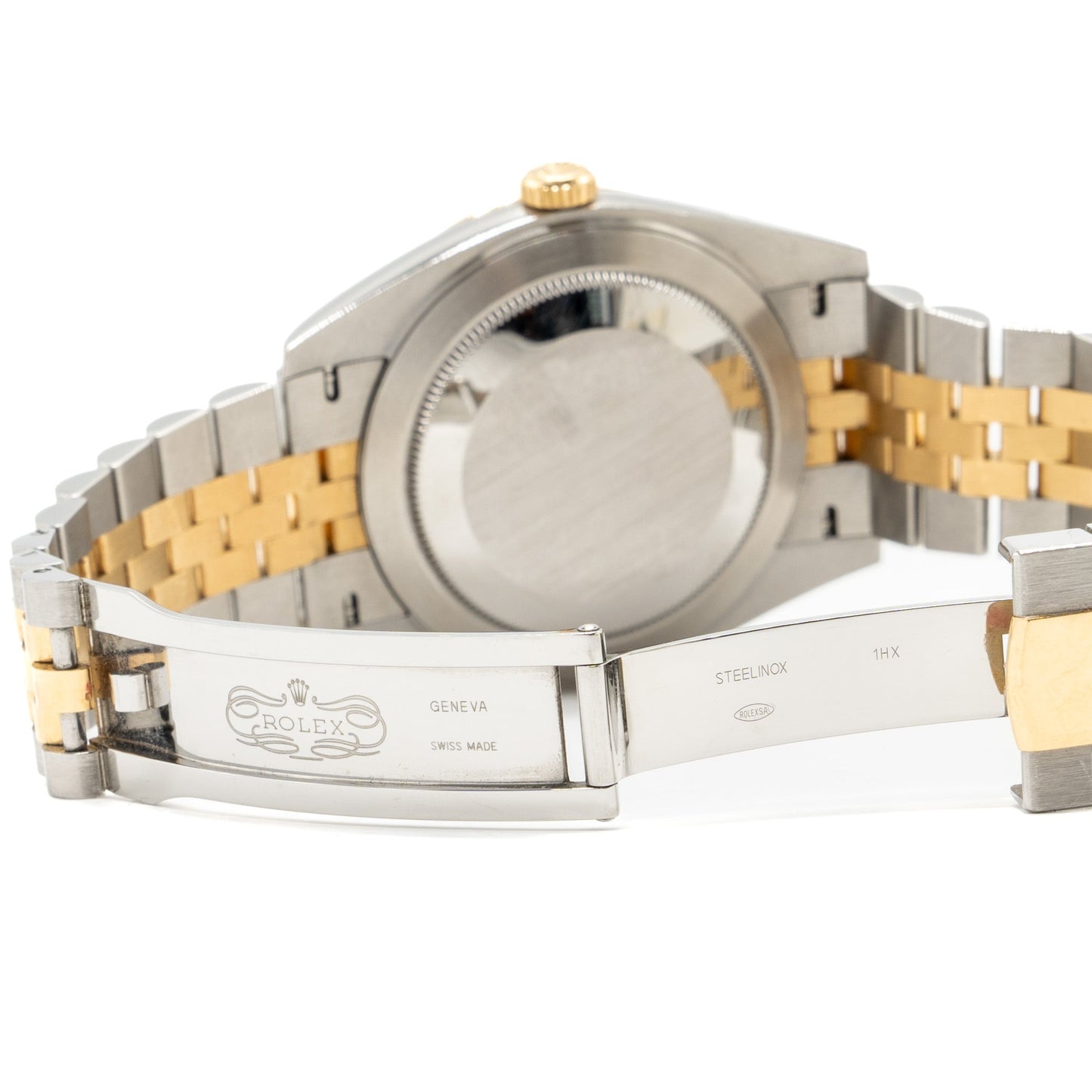 Rolex Datejust41 oyster steel / yellow gold slate dial with jubilee bracelet model: M126333-0020