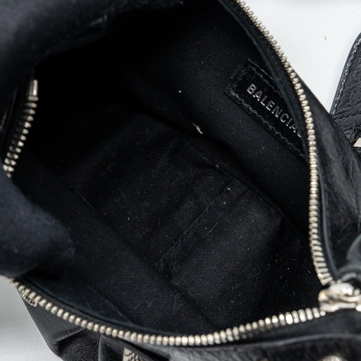 Balenciaga Le Carbo XS shoulder bag lambskin black SHW