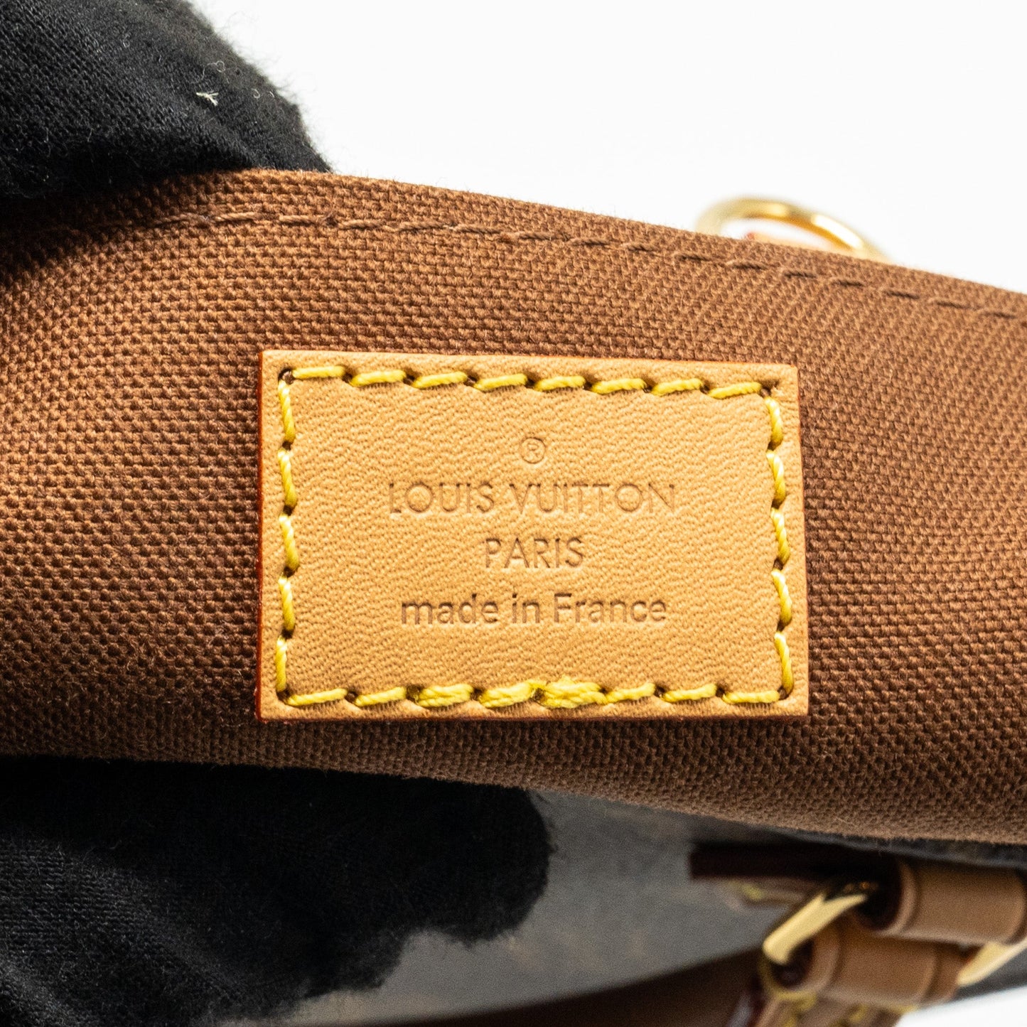 Louis Vuitton Patit Sac Plat Monogram Canvas GHW
