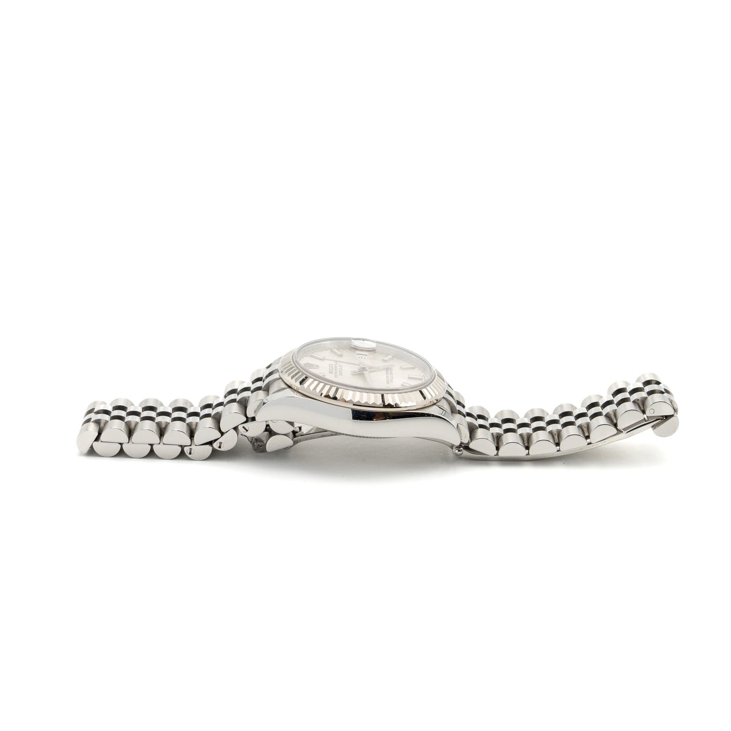 Rolex Datejust 31MM Oyster Perpetual Oystersteel White Gold Silver Dial Jubilee Bracelet M278274-0012