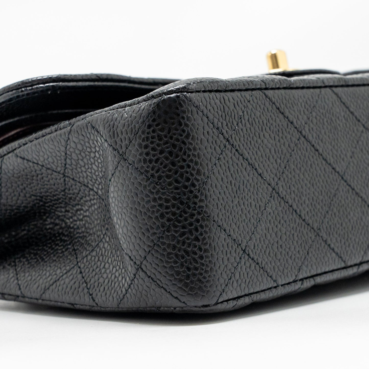 Chanel Small Classic Double Flap Bag Caviar Black GHW (Microchip)
