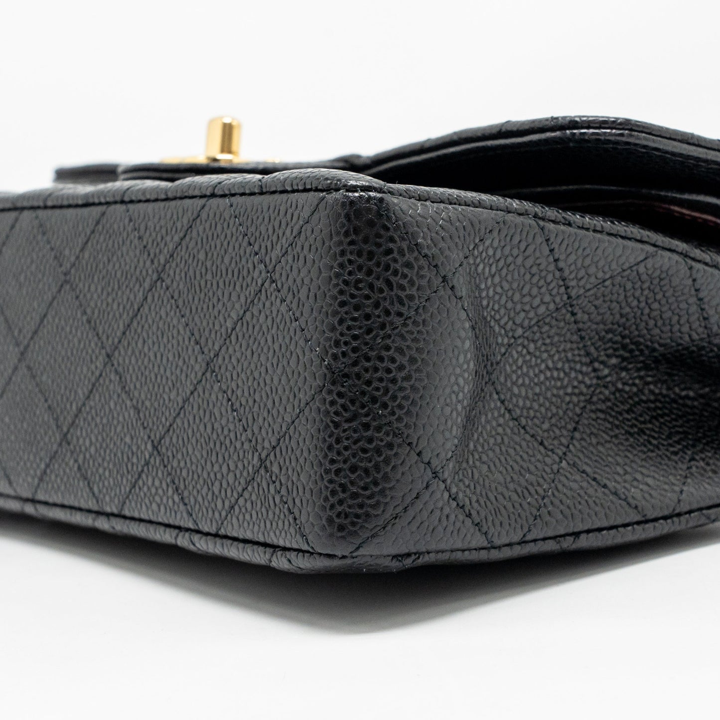 Chanel Small Classic Double Flap Bag Caviar Black GHW (Microchip)