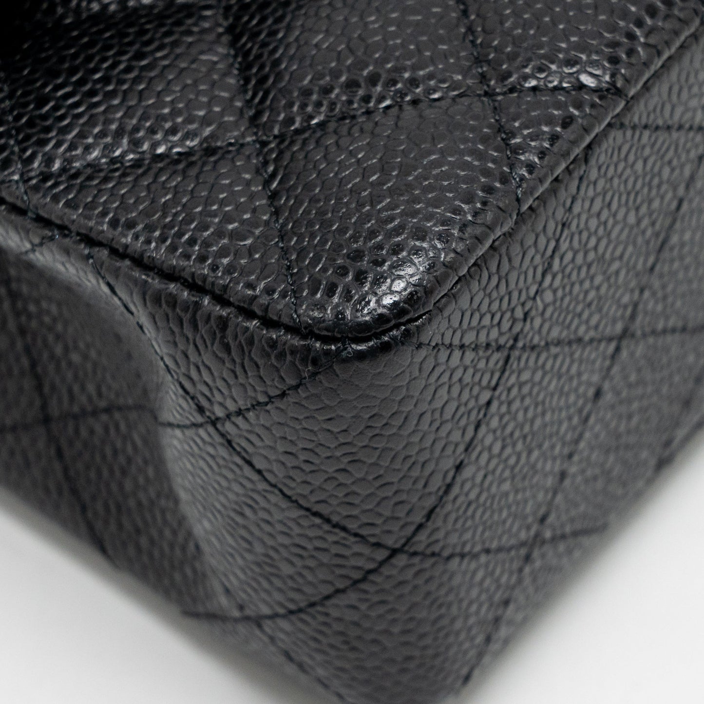 Chanel Small Classic Double Flap Bag Caviar Black GHW (Microchip)